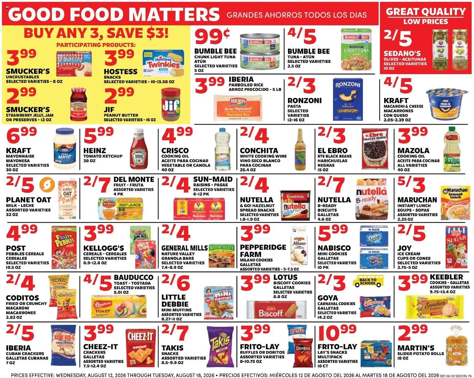 Sedano's Weekly Ad
