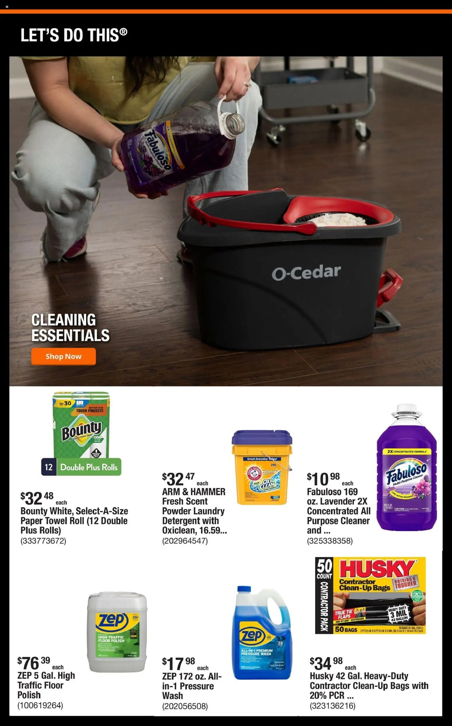 Home Depot Shop Pro Ad