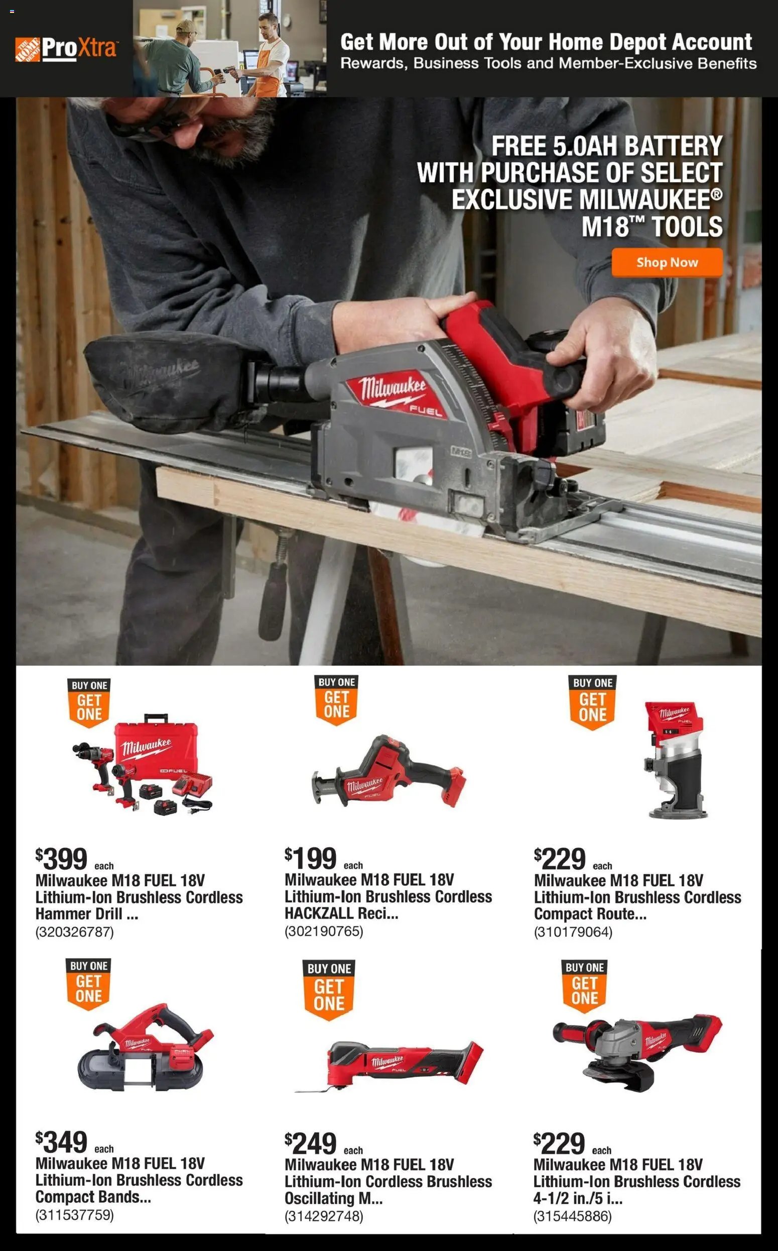 Home Depot Shop Pro Ad