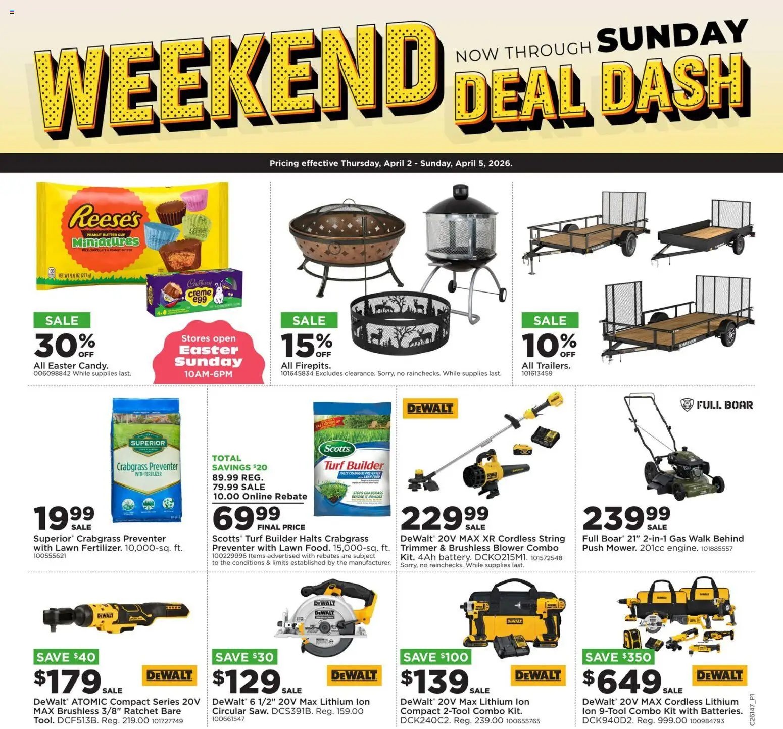 Mills Fleet Farm Weekend Ad