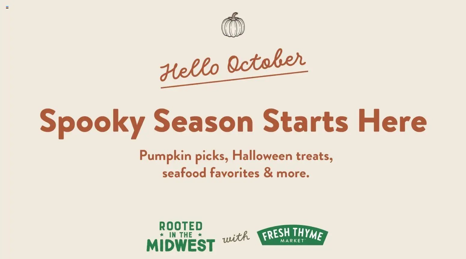 Fresh Thyme Monthly Ad