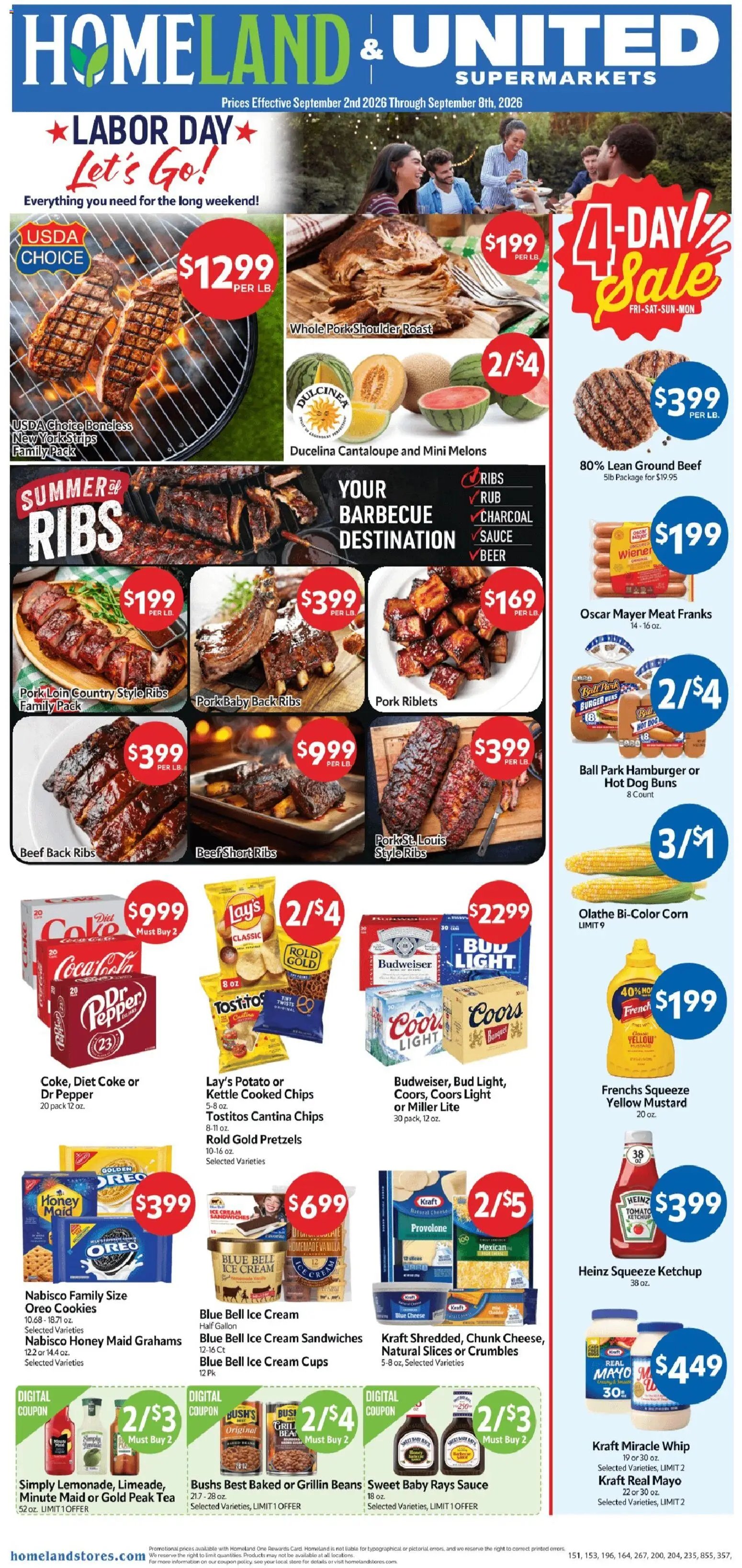 Homeland Weekly Ad