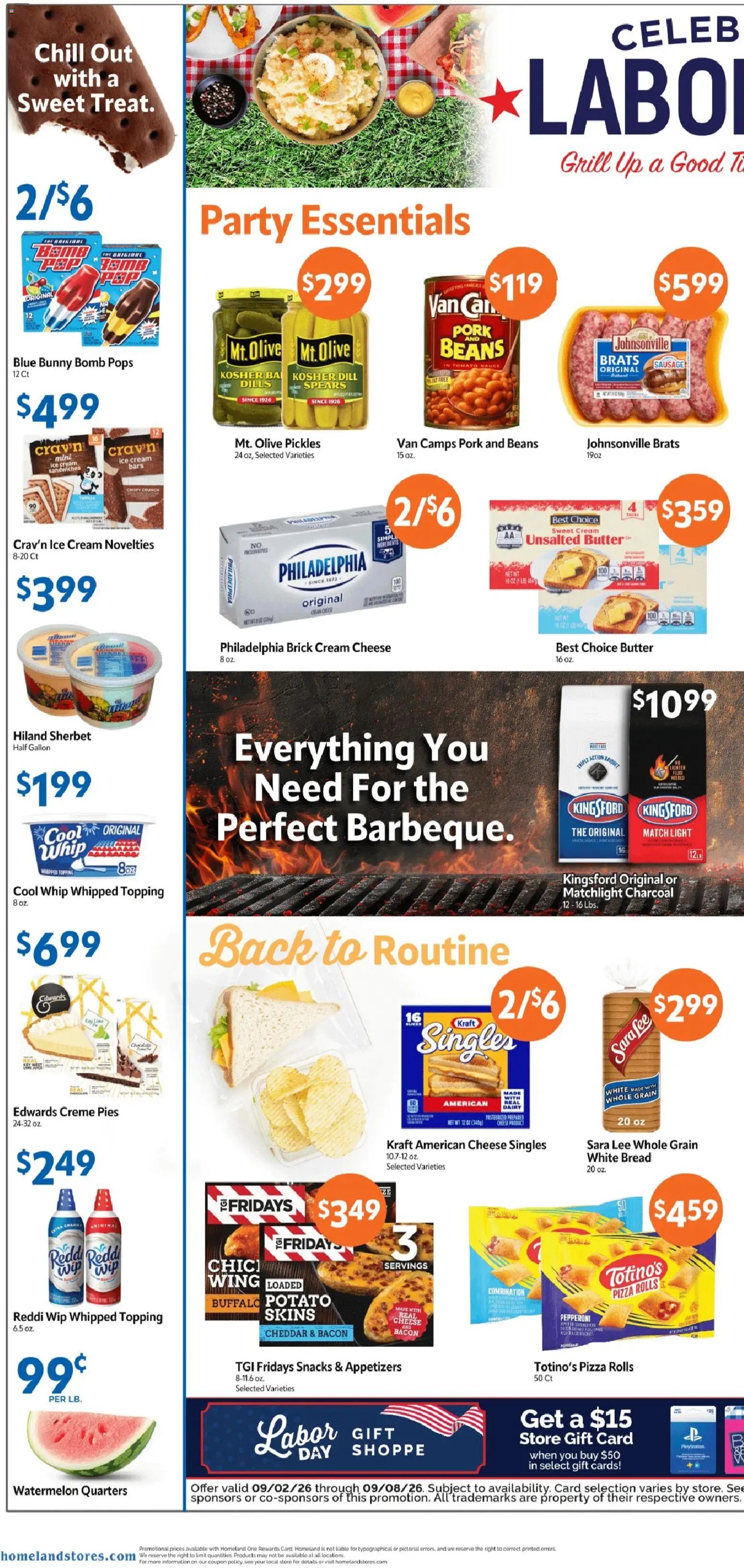 Homeland Weekly Ad