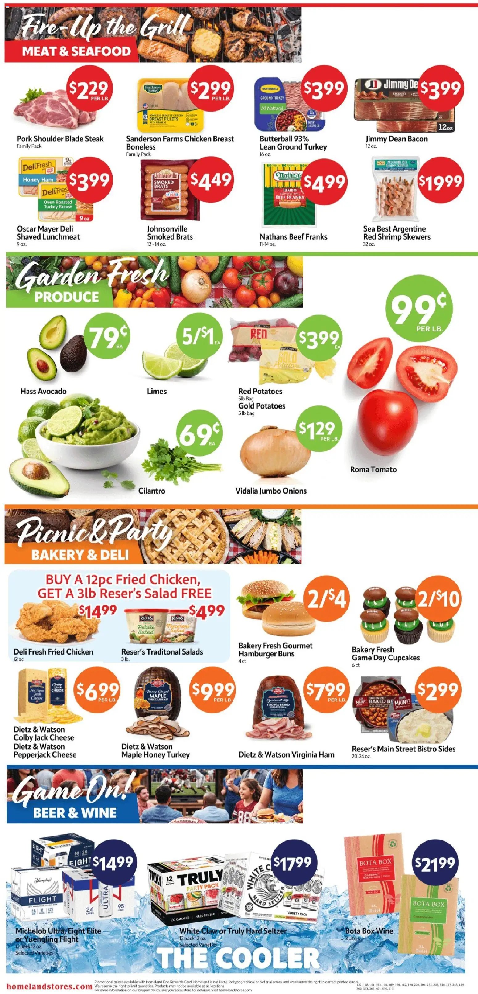Homeland Weekly Ad