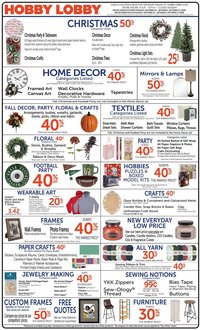Hobby Lobby Weekly Ad