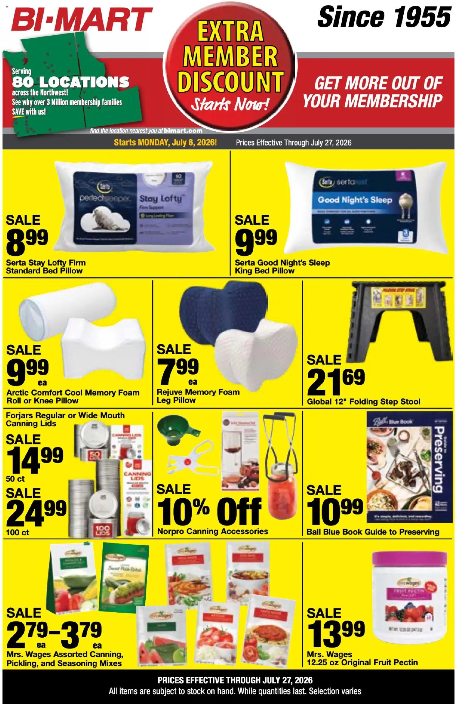 Bi-Mart Extra Member Discount