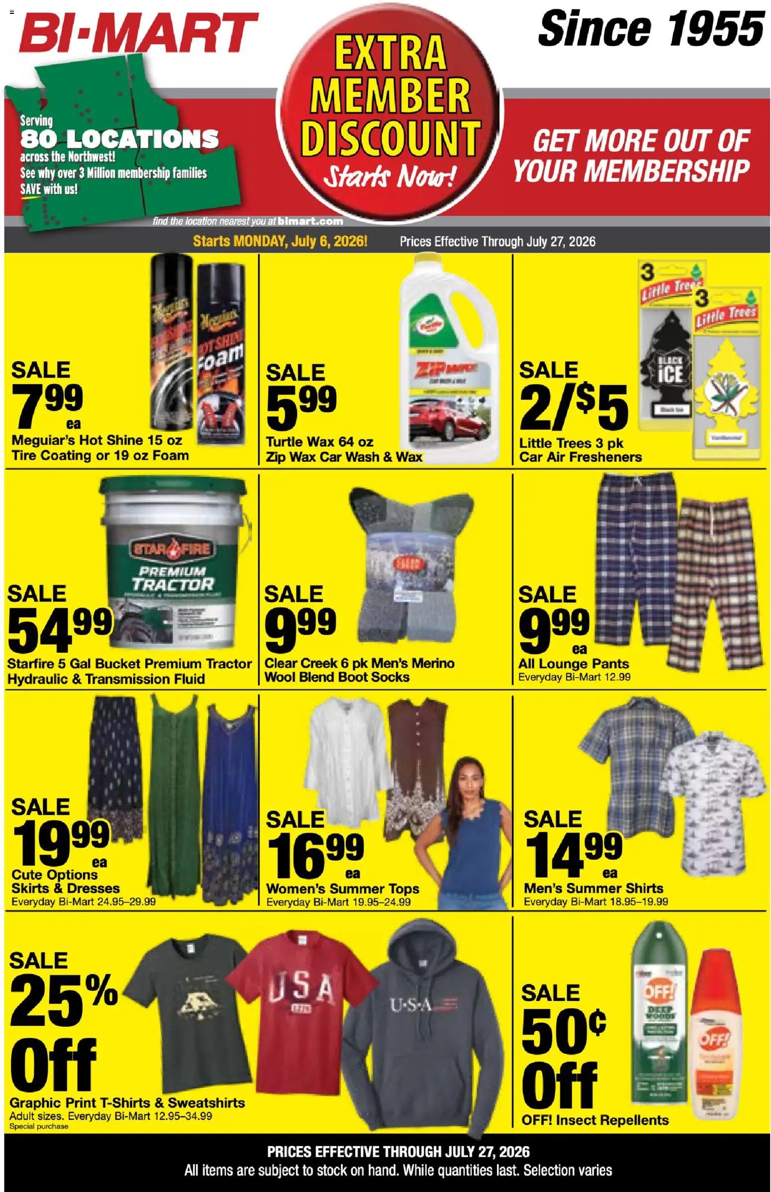Bi-Mart Extra Member Discount