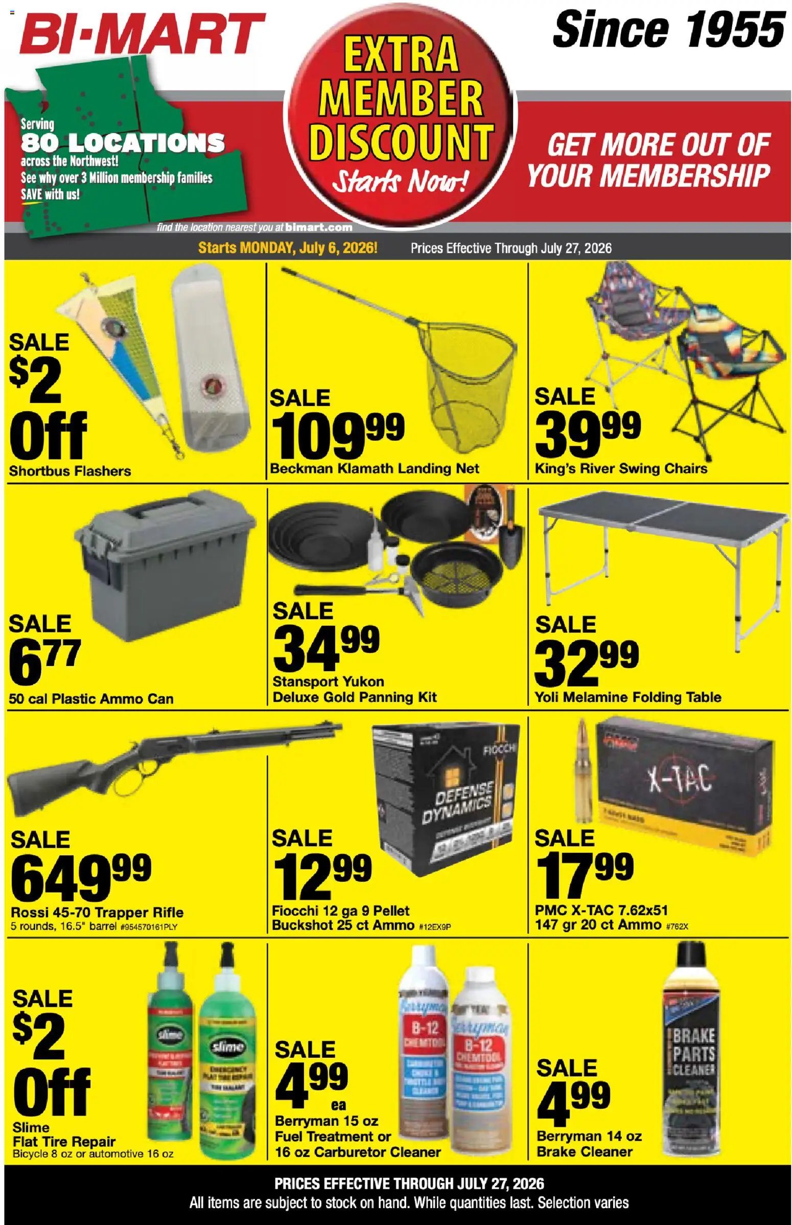 Bi-Mart Extra Member Discount