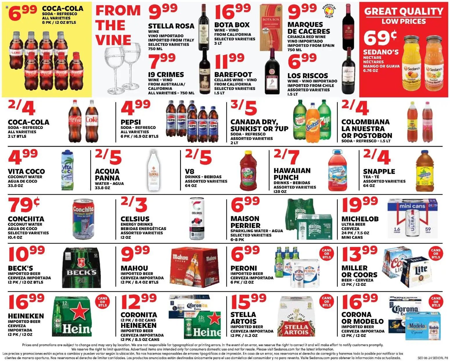Sedano's Weekly Ad