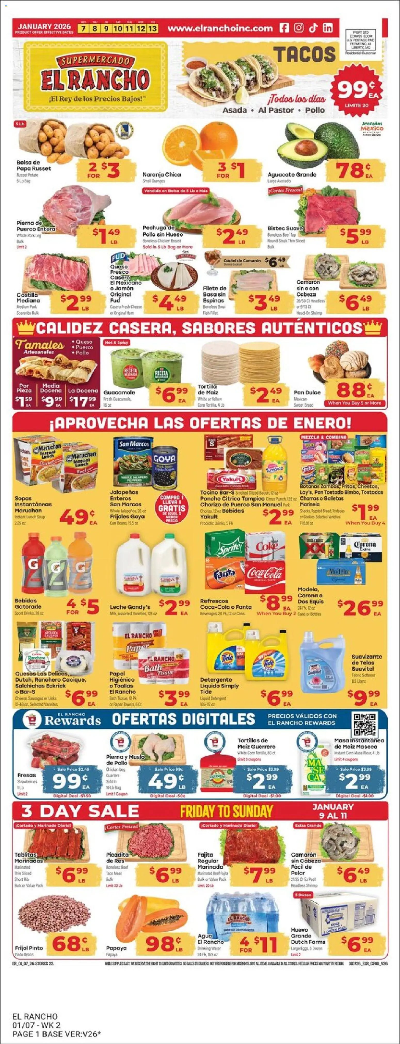 El Rancho Weekly Ad
