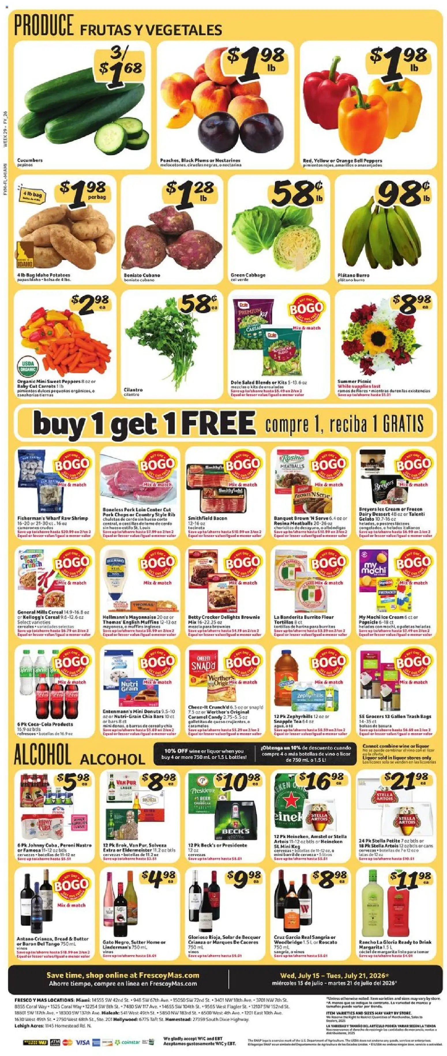 Fresco y Más Weekly Ad