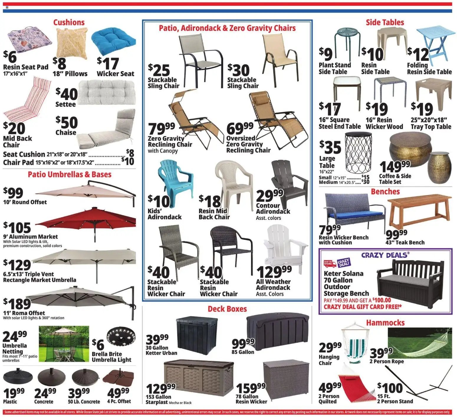 Ocean State Job Lot Weekly Ad