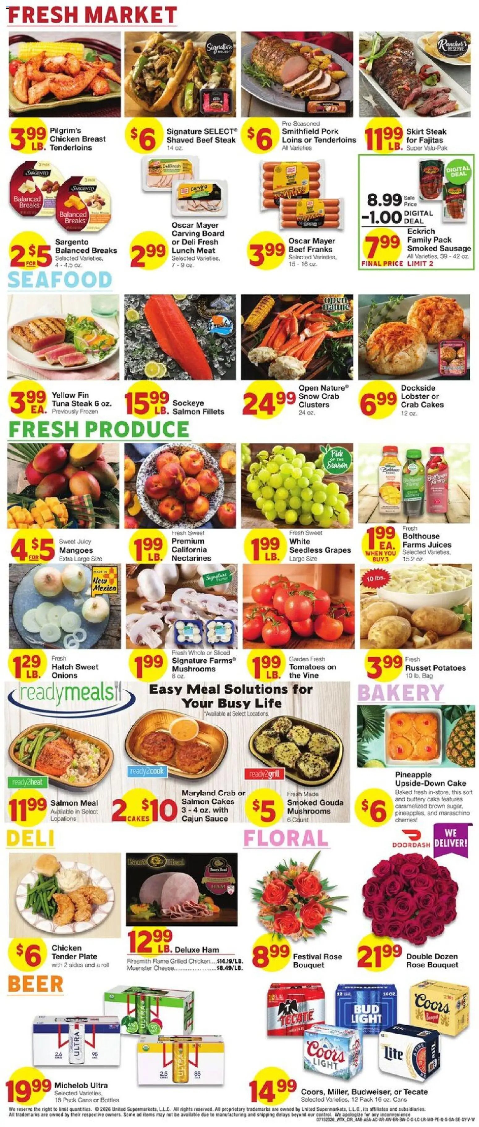 United Supermarkets Weekly Ad