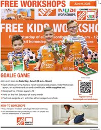 Home Depot Kids Workshop