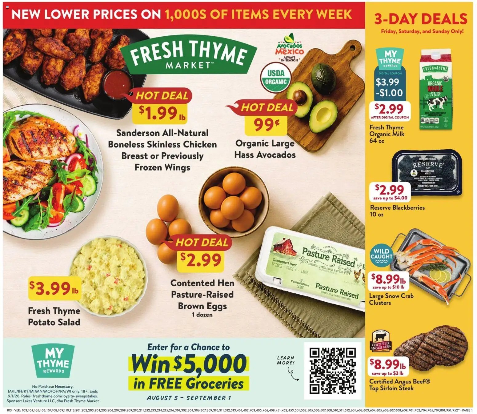 Fresh Thyme Weekly Ad