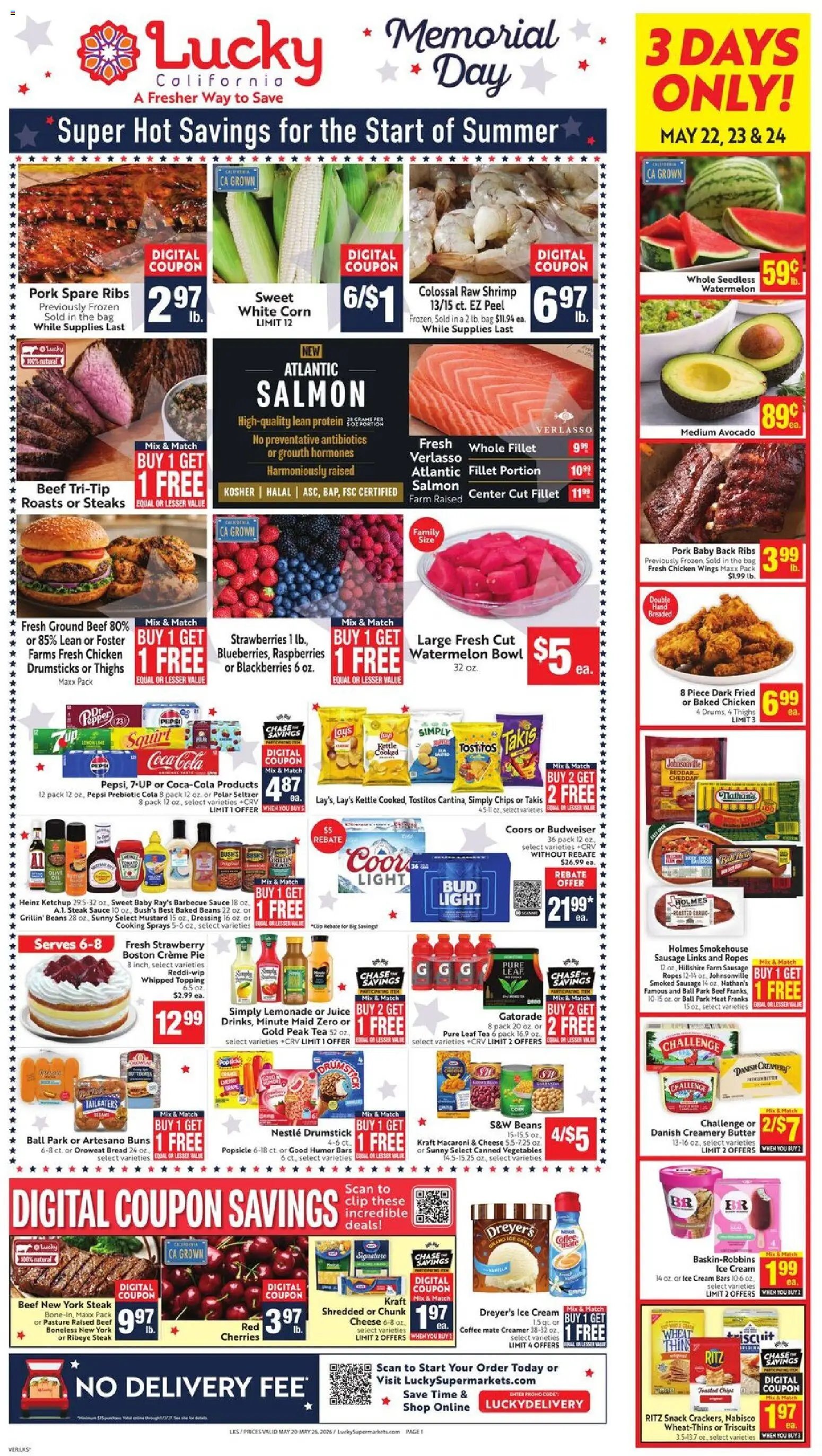 Lucky Supermarkets Weekly - CA