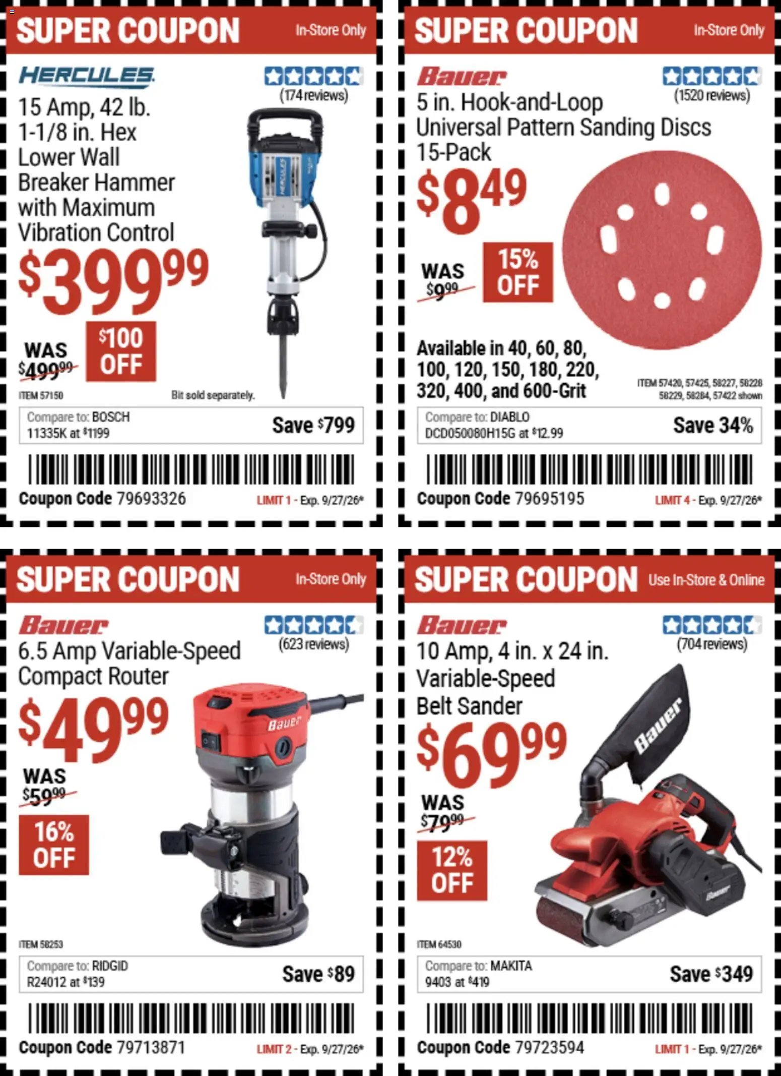 Harbor Freight Weekly Ad