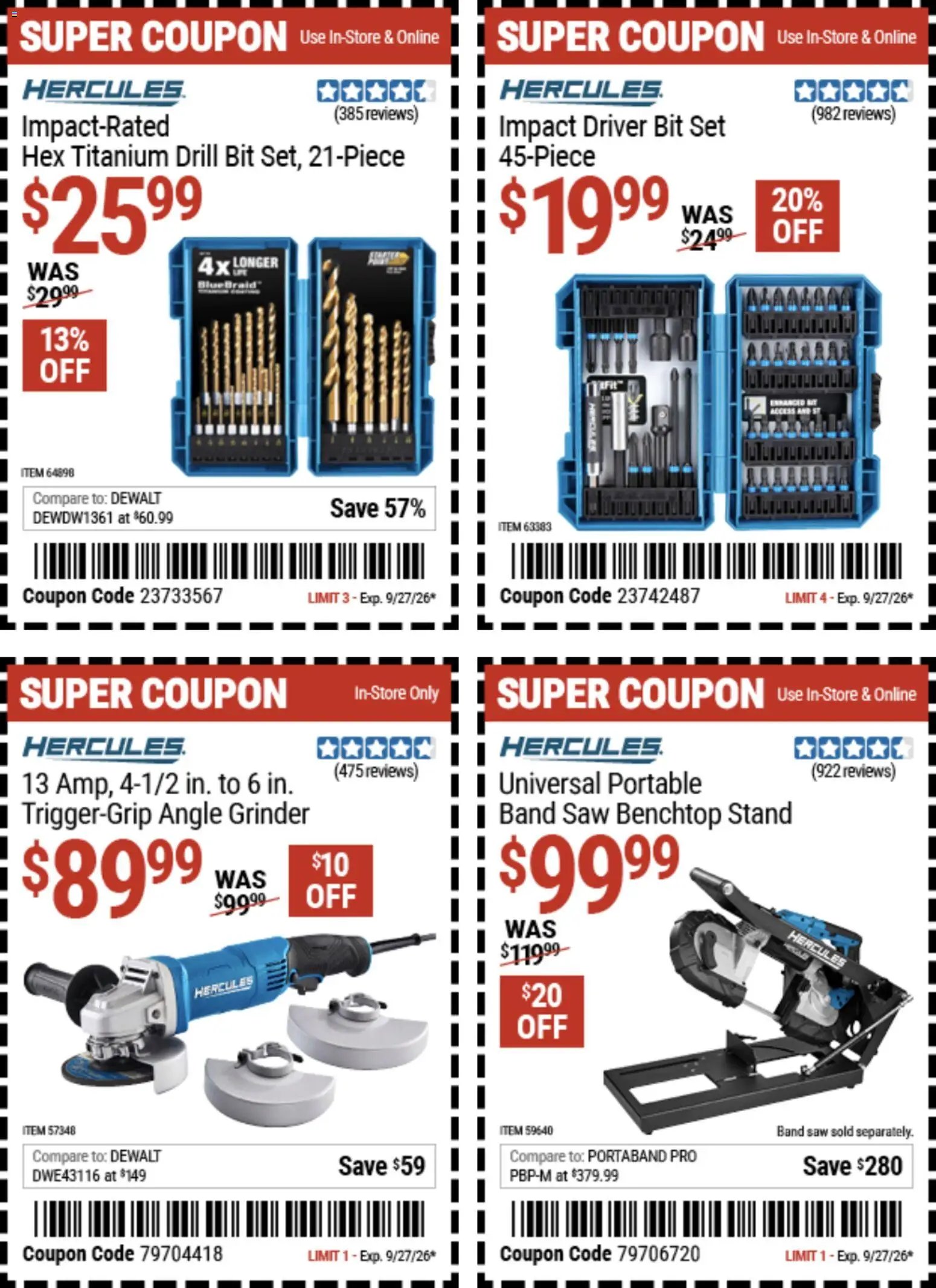 Harbor Freight Weekly Ad