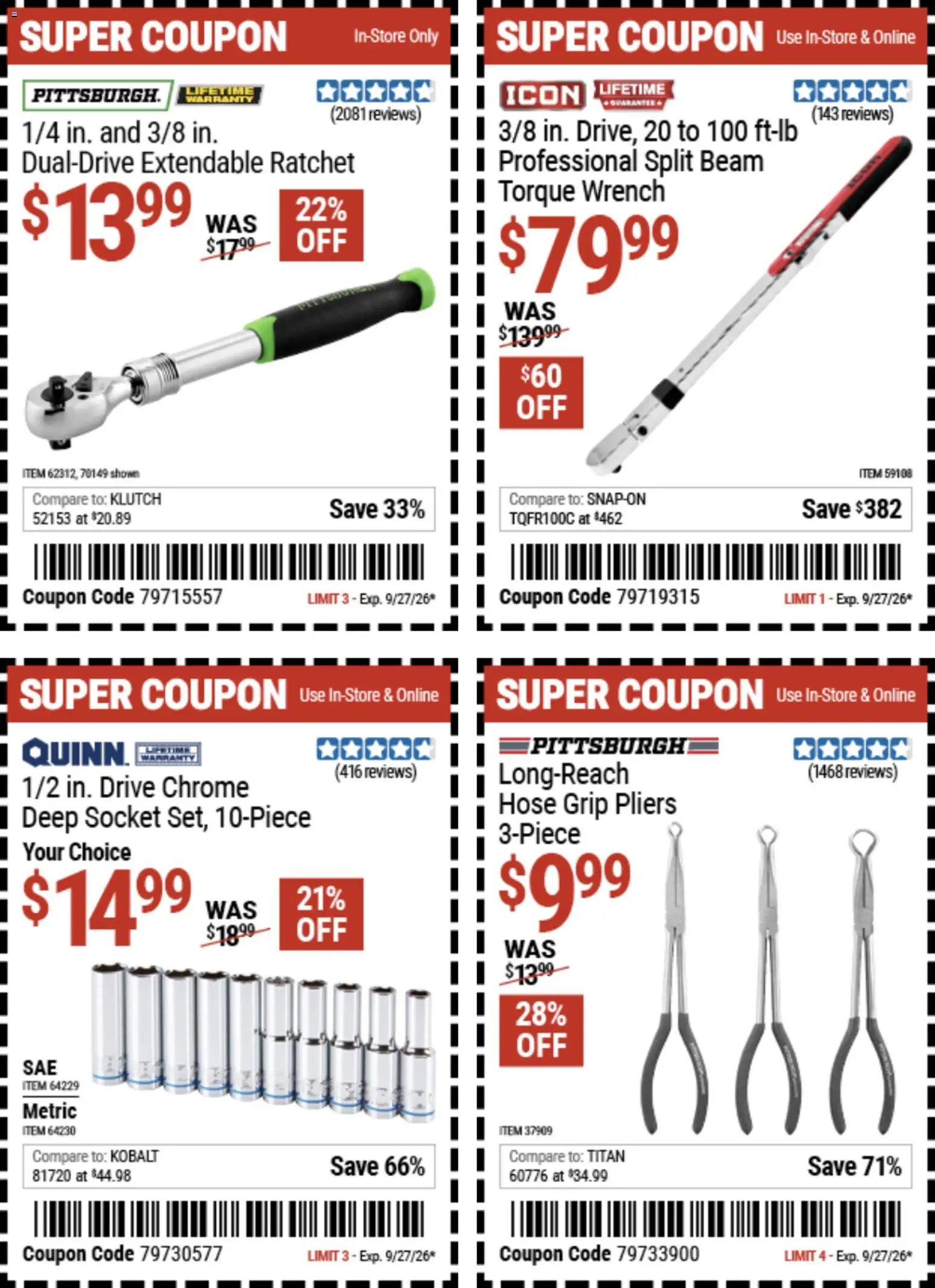 Harbor Freight Weekly Ad
