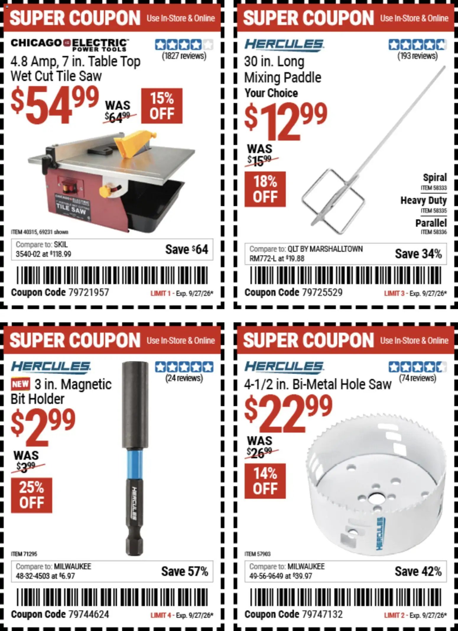 Harbor Freight Weekly Ad