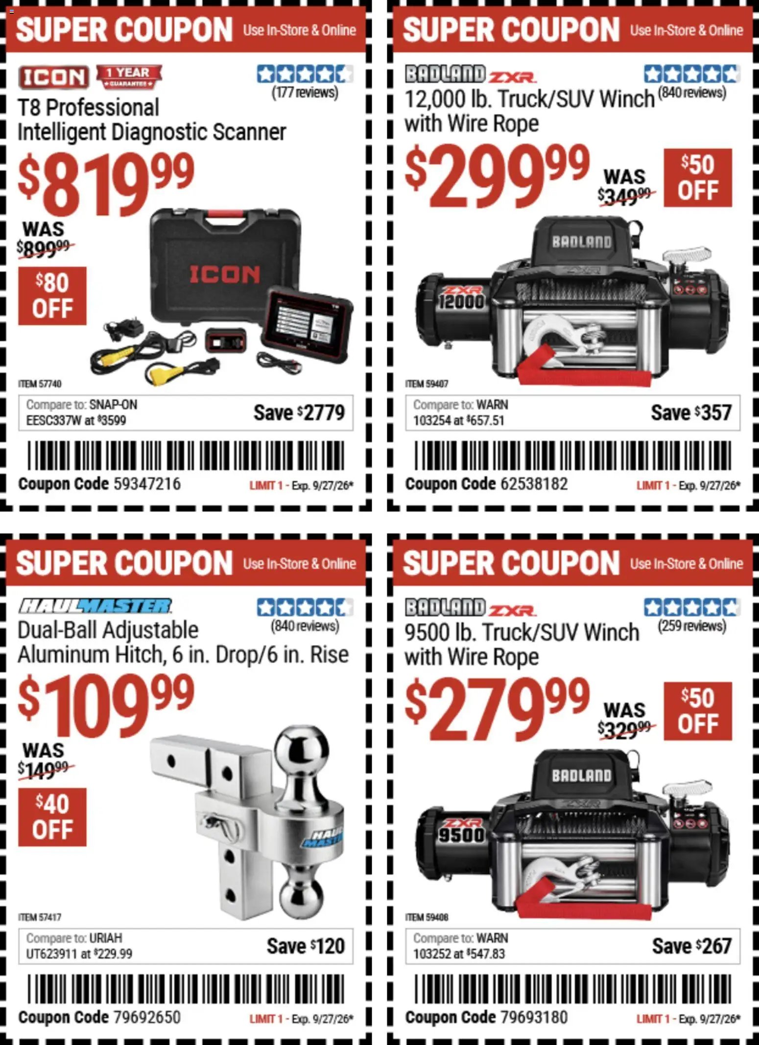 Harbor Freight Weekly Ad