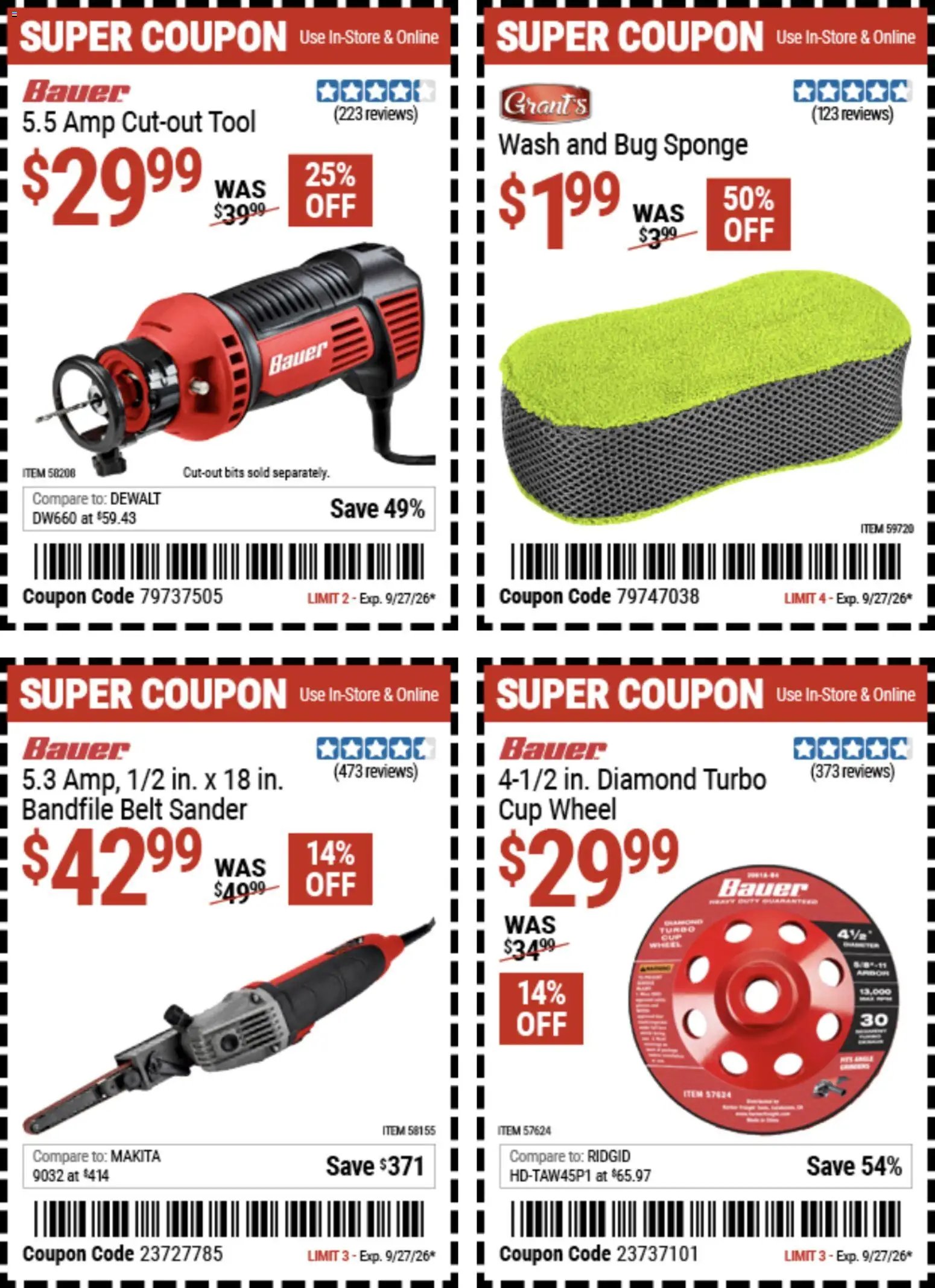 Harbor Freight Weekly Ad