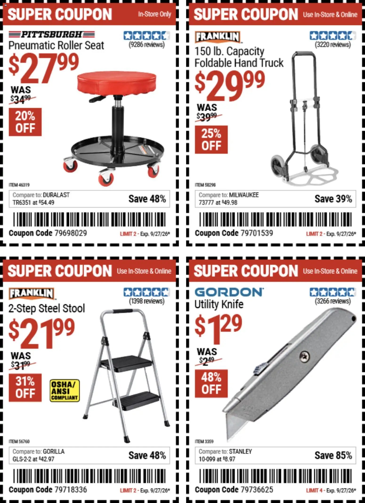 Harbor Freight Weekly Ad