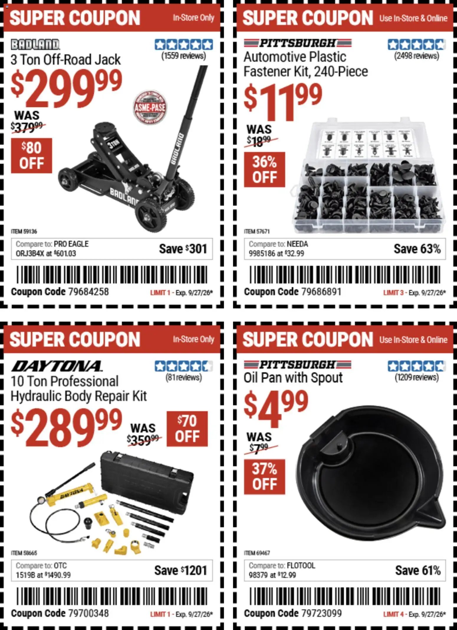 Harbor Freight Weekly Ad