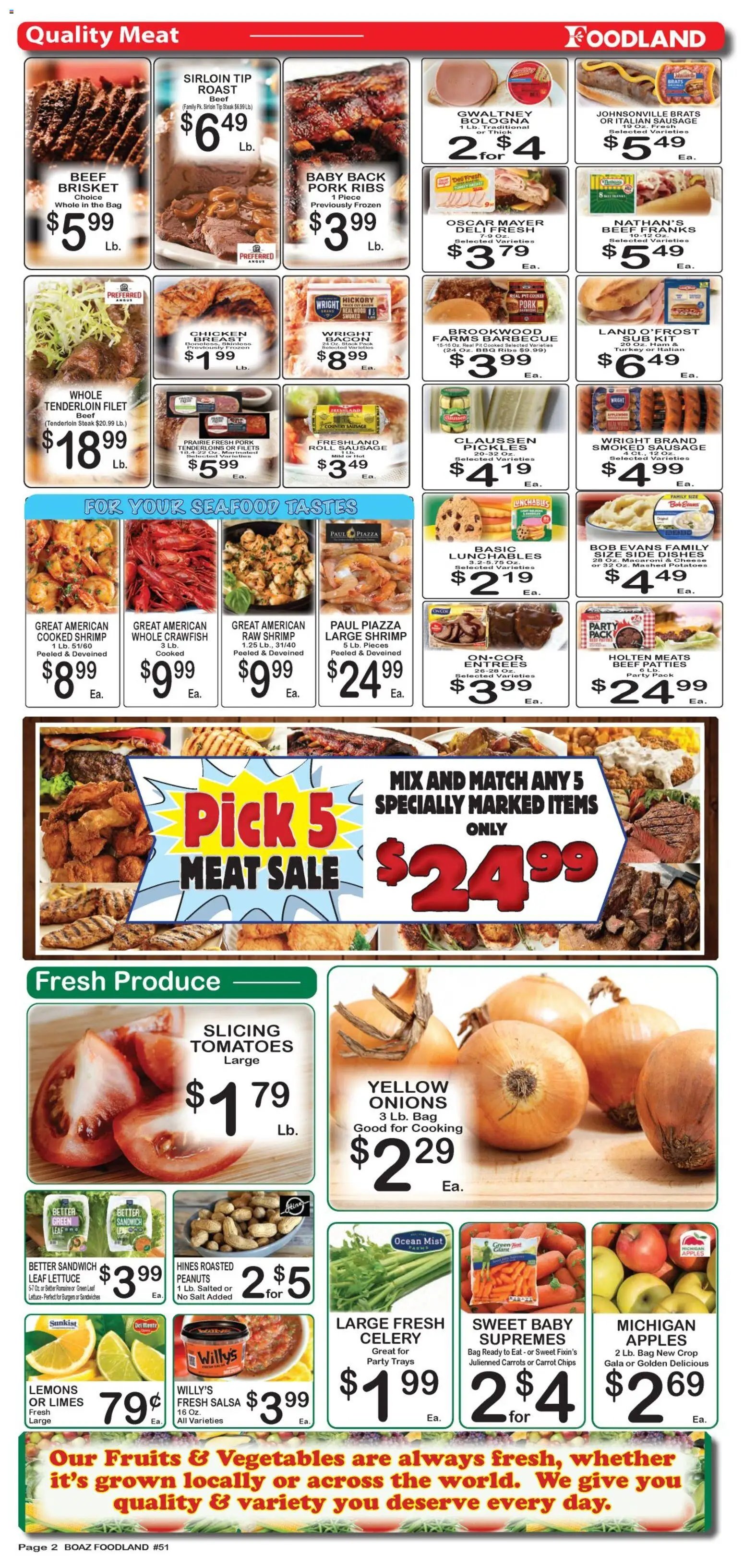 Foodland Weekly Ad