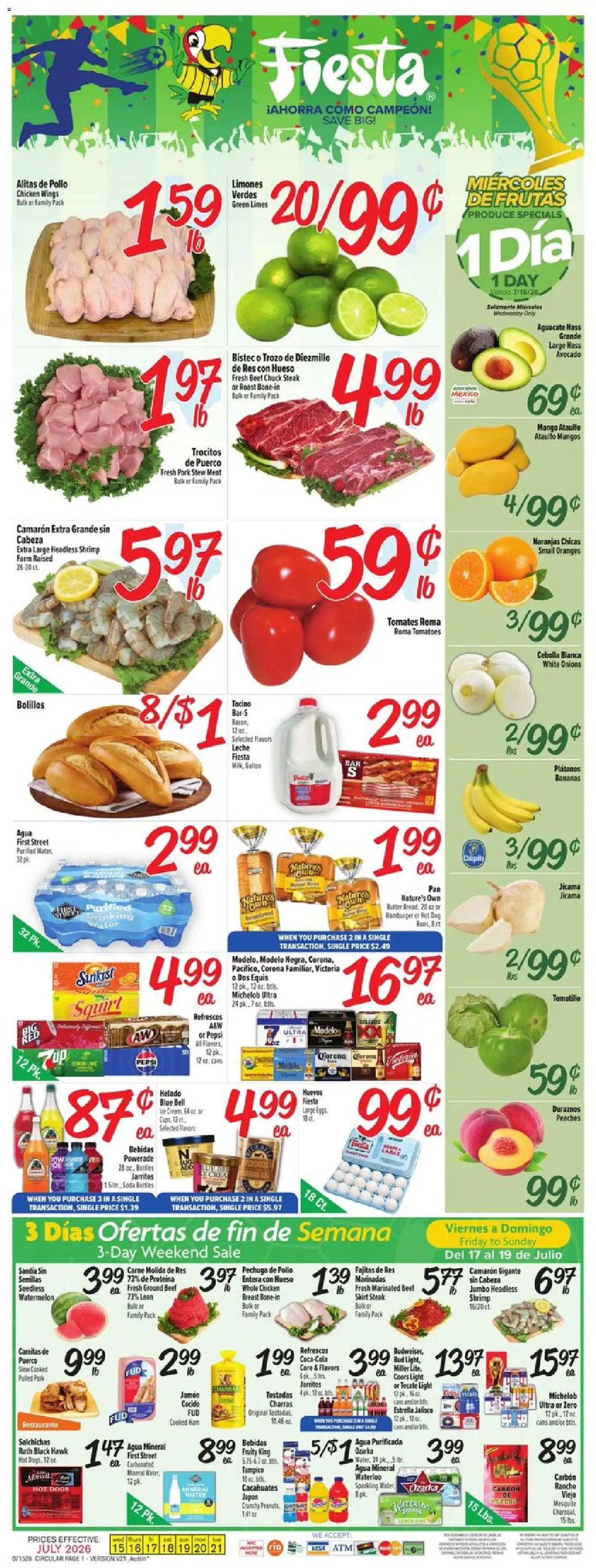 Fiesta Mart Weekly Ad