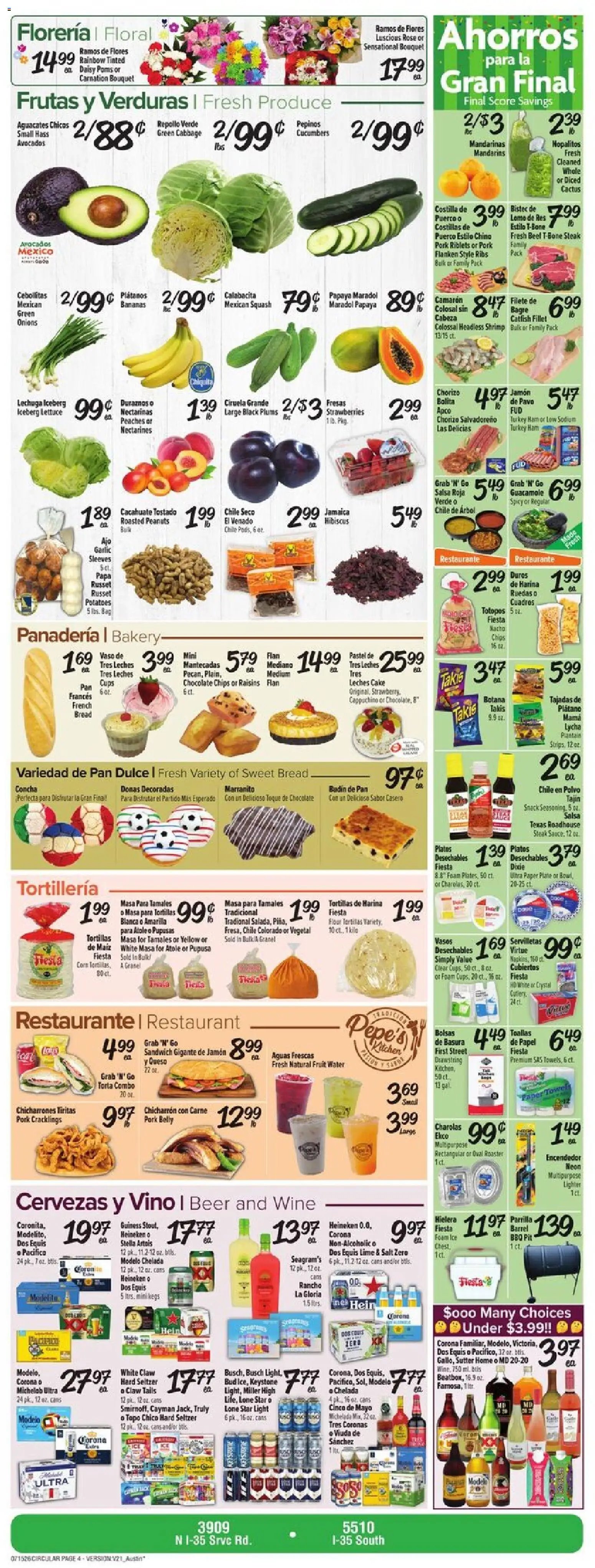 Fiesta Mart Weekly Ad