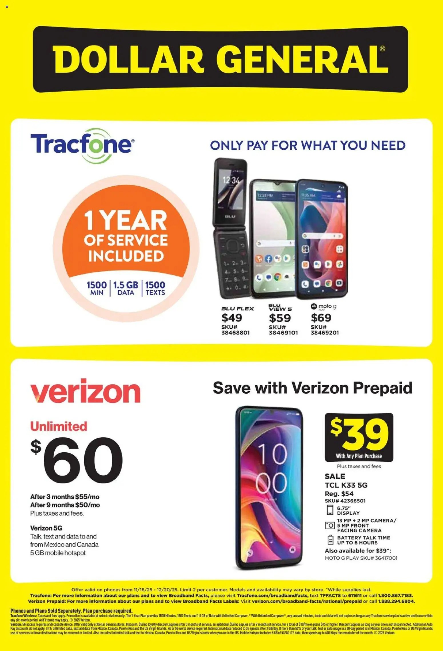 Dollar General Wireless Deals