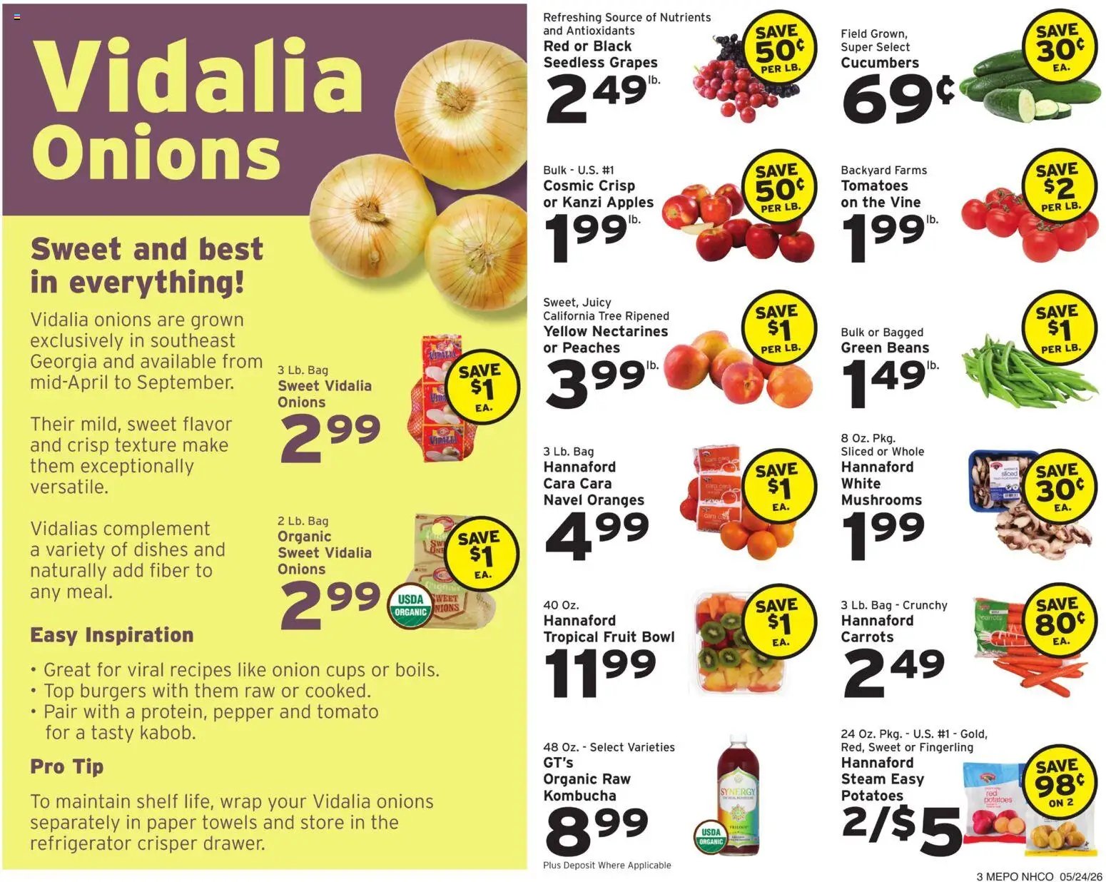 Hannaford Weekly Ad (2026-05-24 - 2026-05-30)