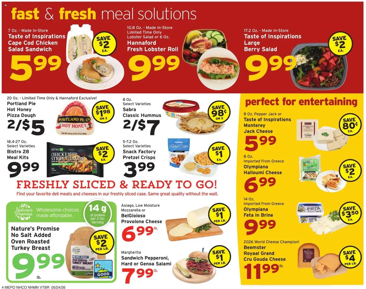Hannaford Weekly Ad (2026-05-24 - 2026-05-30)