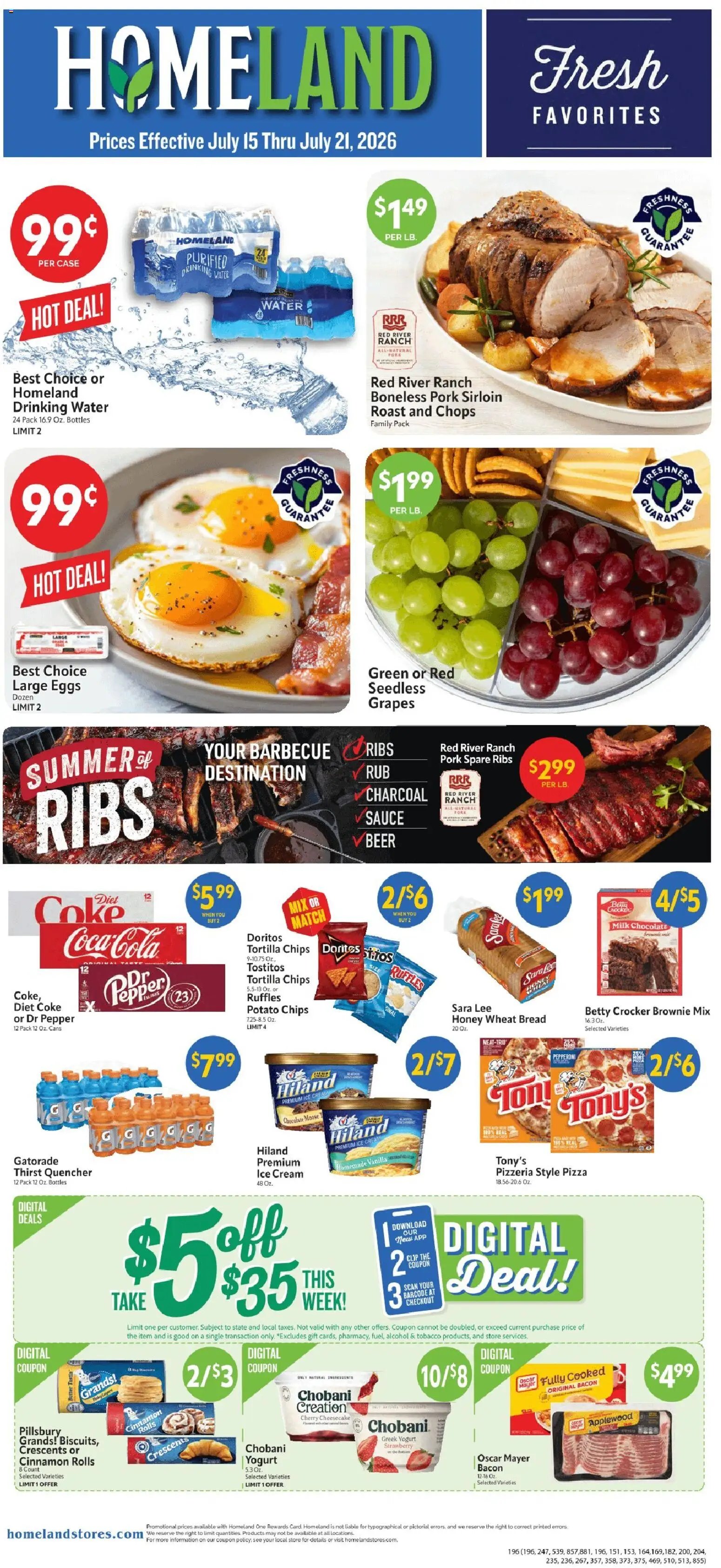 Homeland Weekly Ad