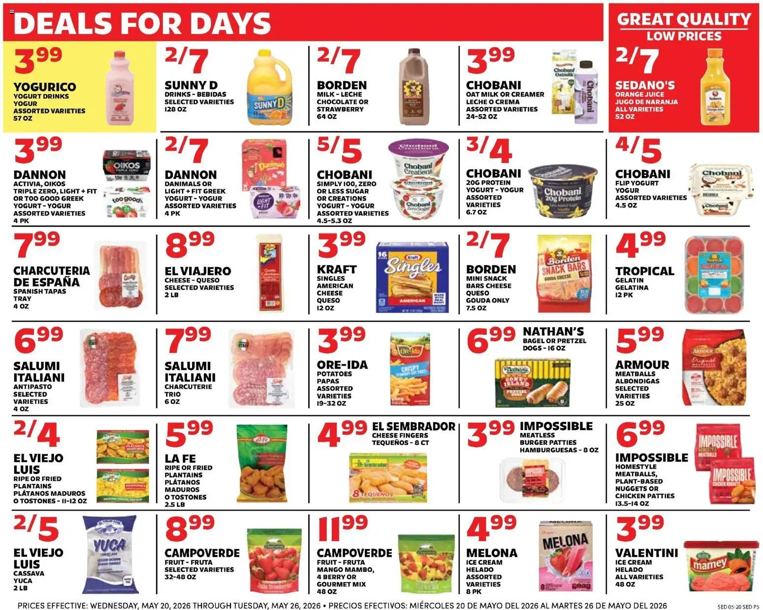 Sedano's Weekly Ad