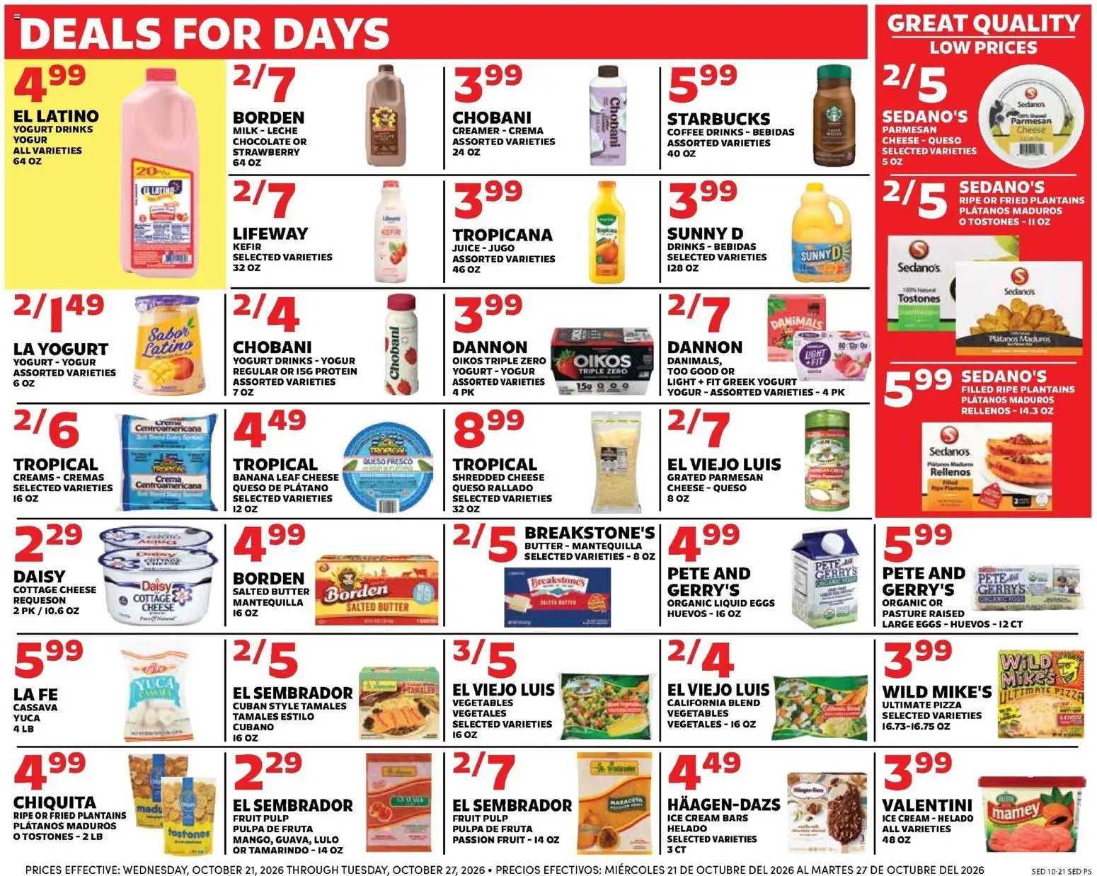 Sedano's Weekly Ad