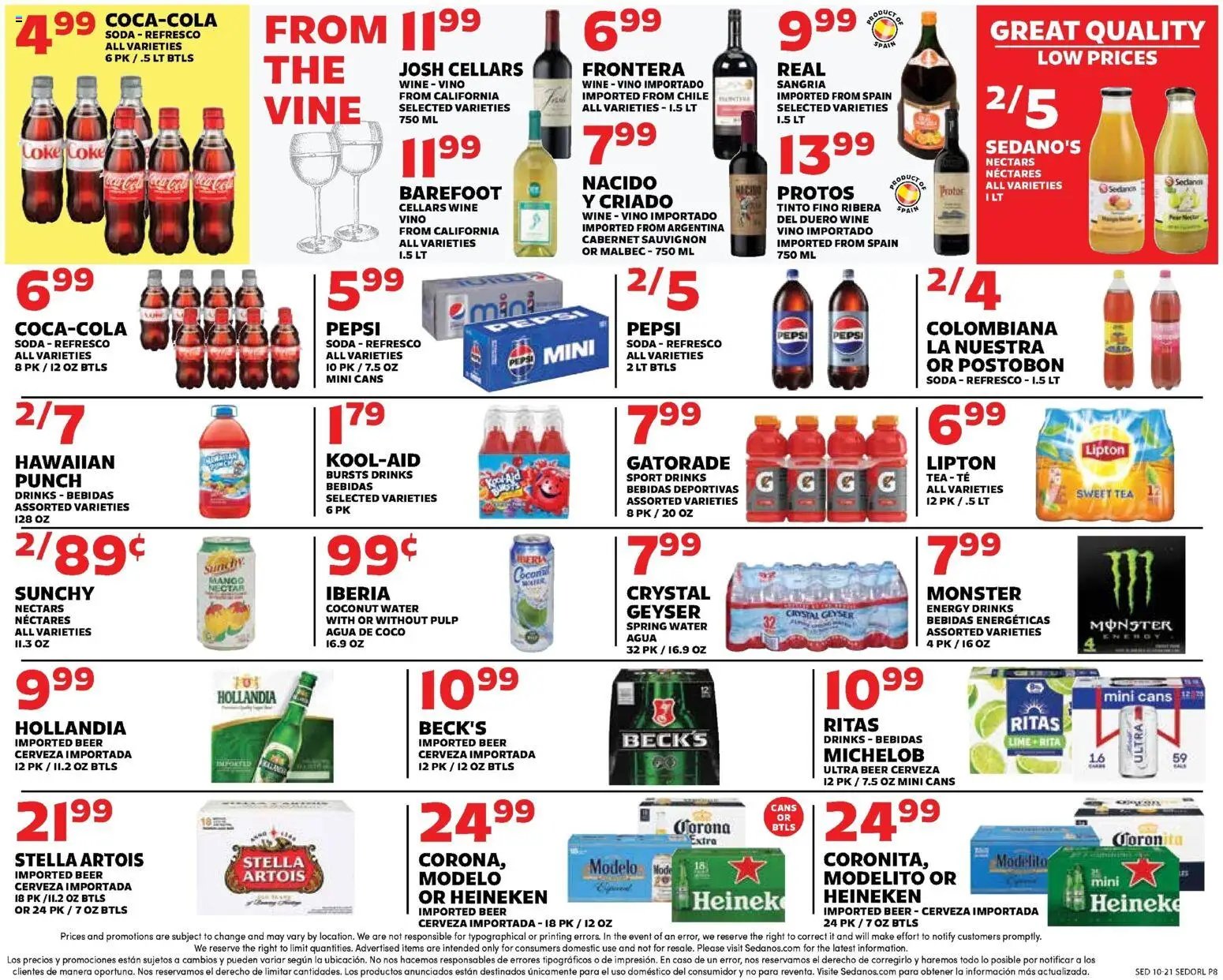 Sedano's Weekly Ad