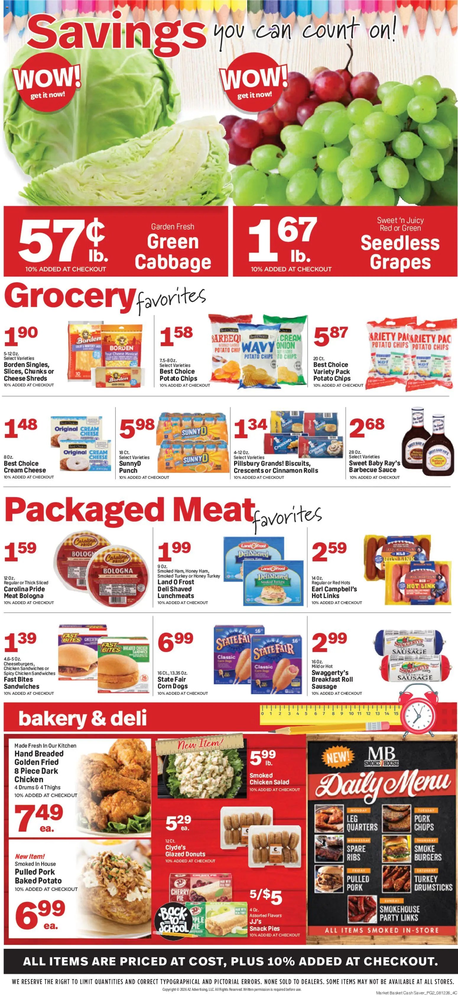 Market Basket Cash Saver Weekly Ad