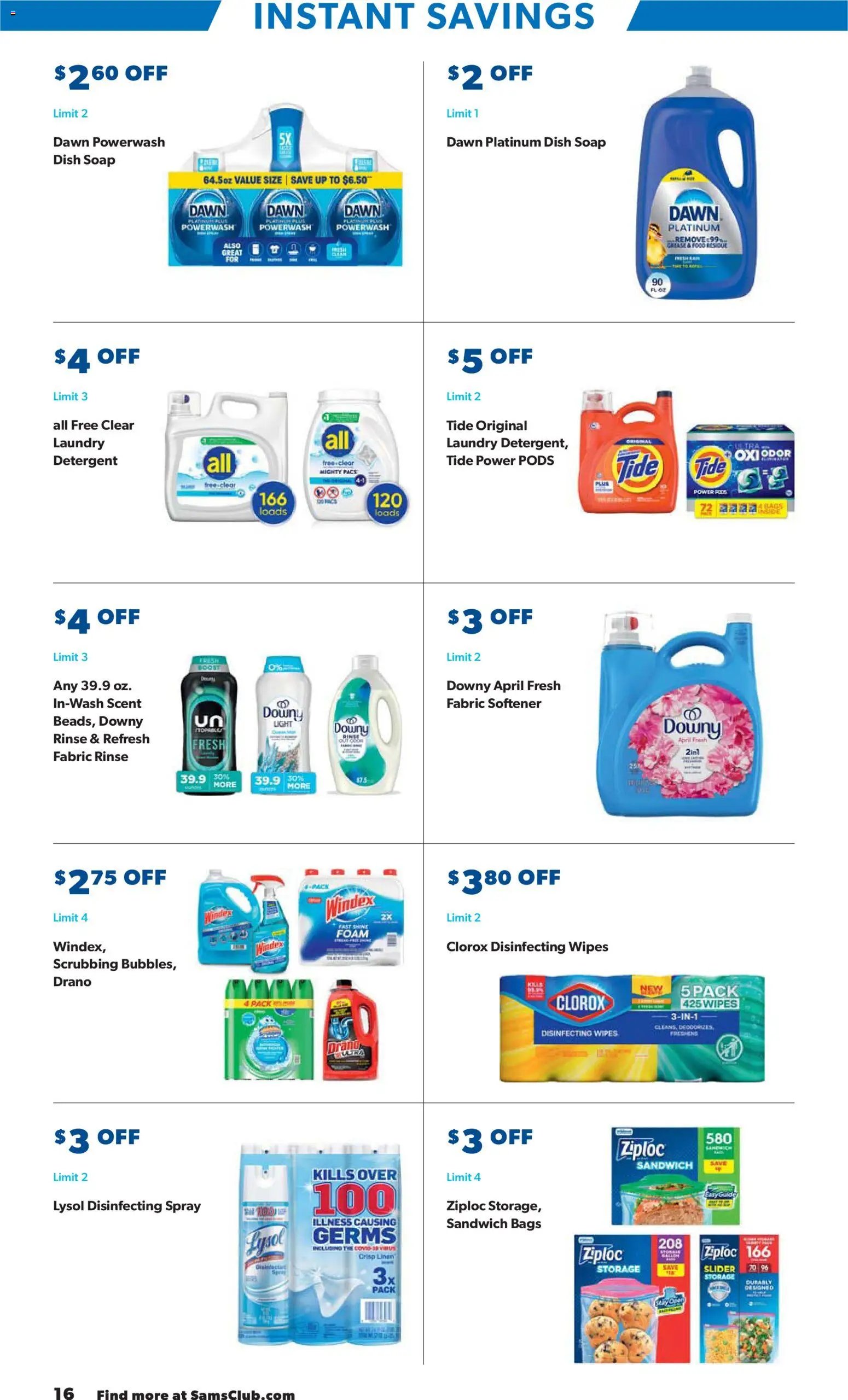 Sam's Club Instant Savings Book January