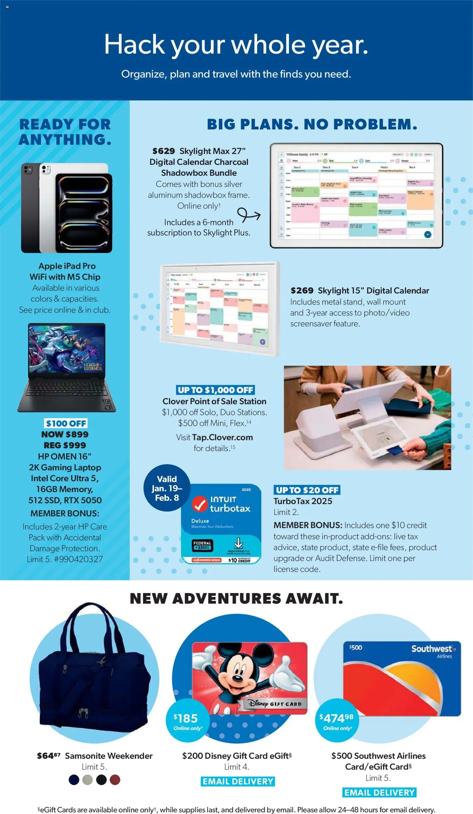 Sam's Club Instant Savings Book January