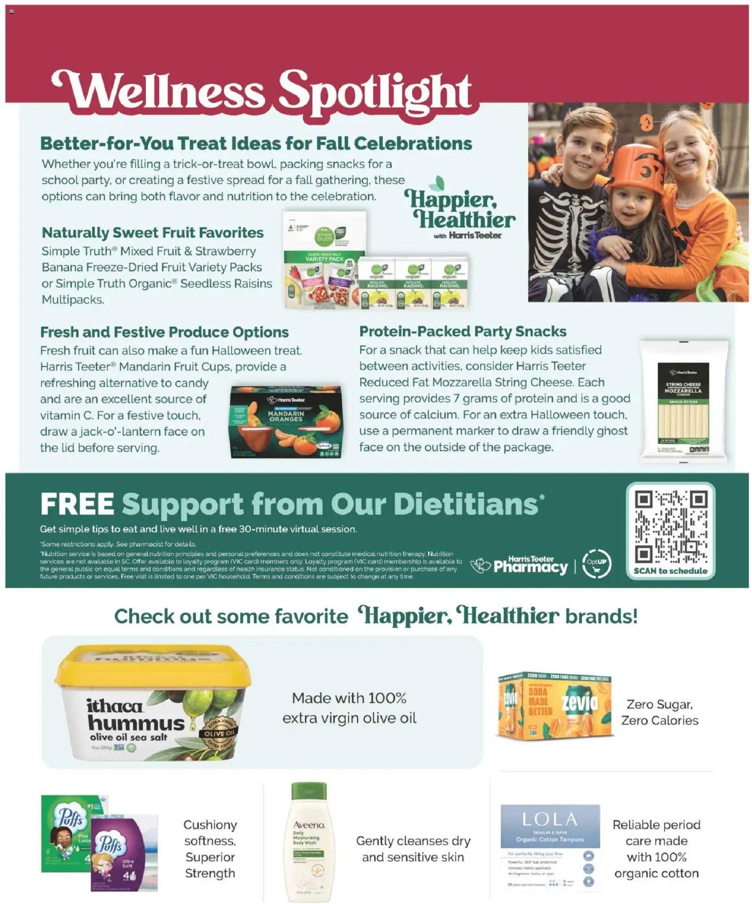 Harris Teeter Monthly Ad