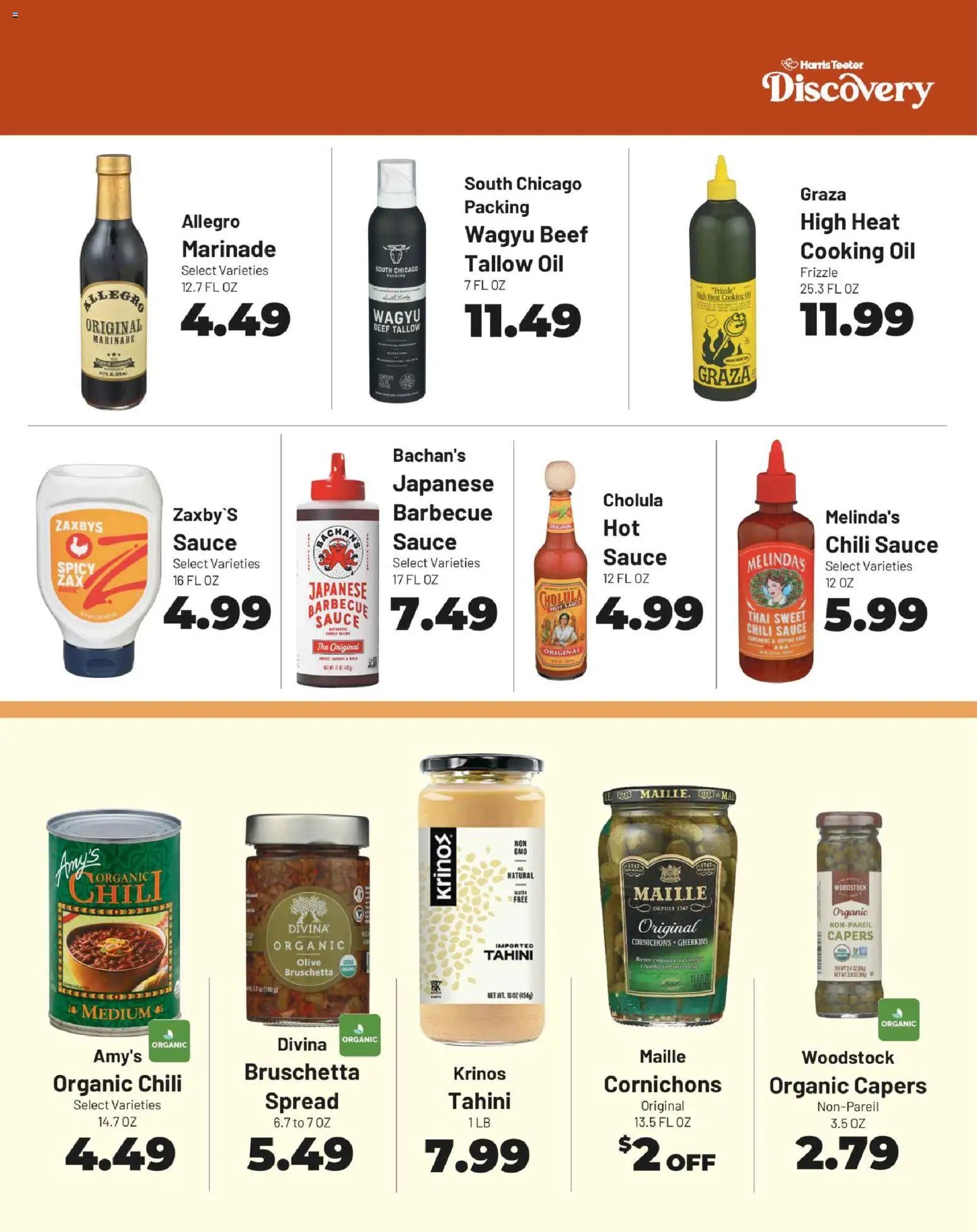 Harris Teeter Monthly Ad