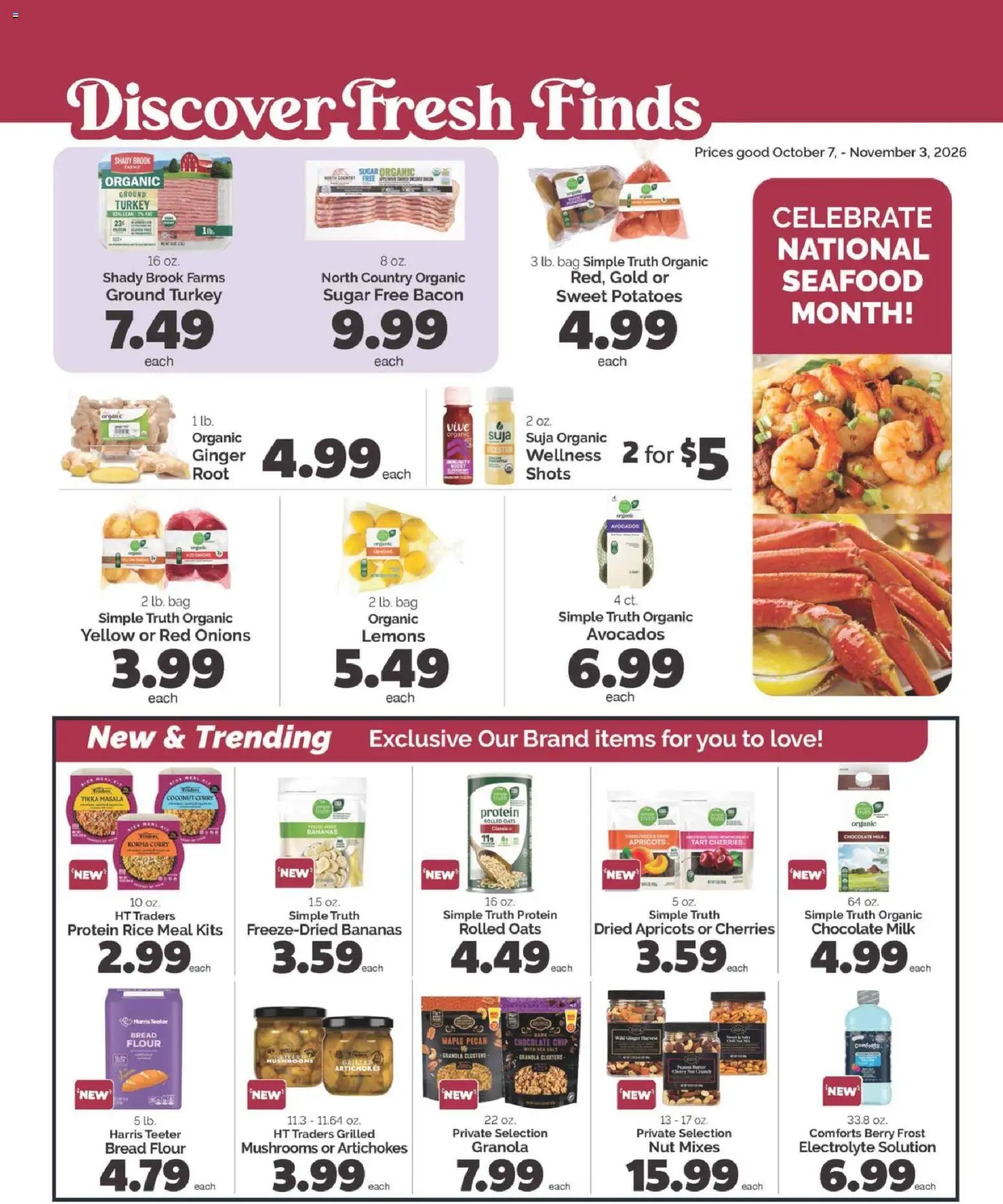 Harris Teeter Monthly Ad