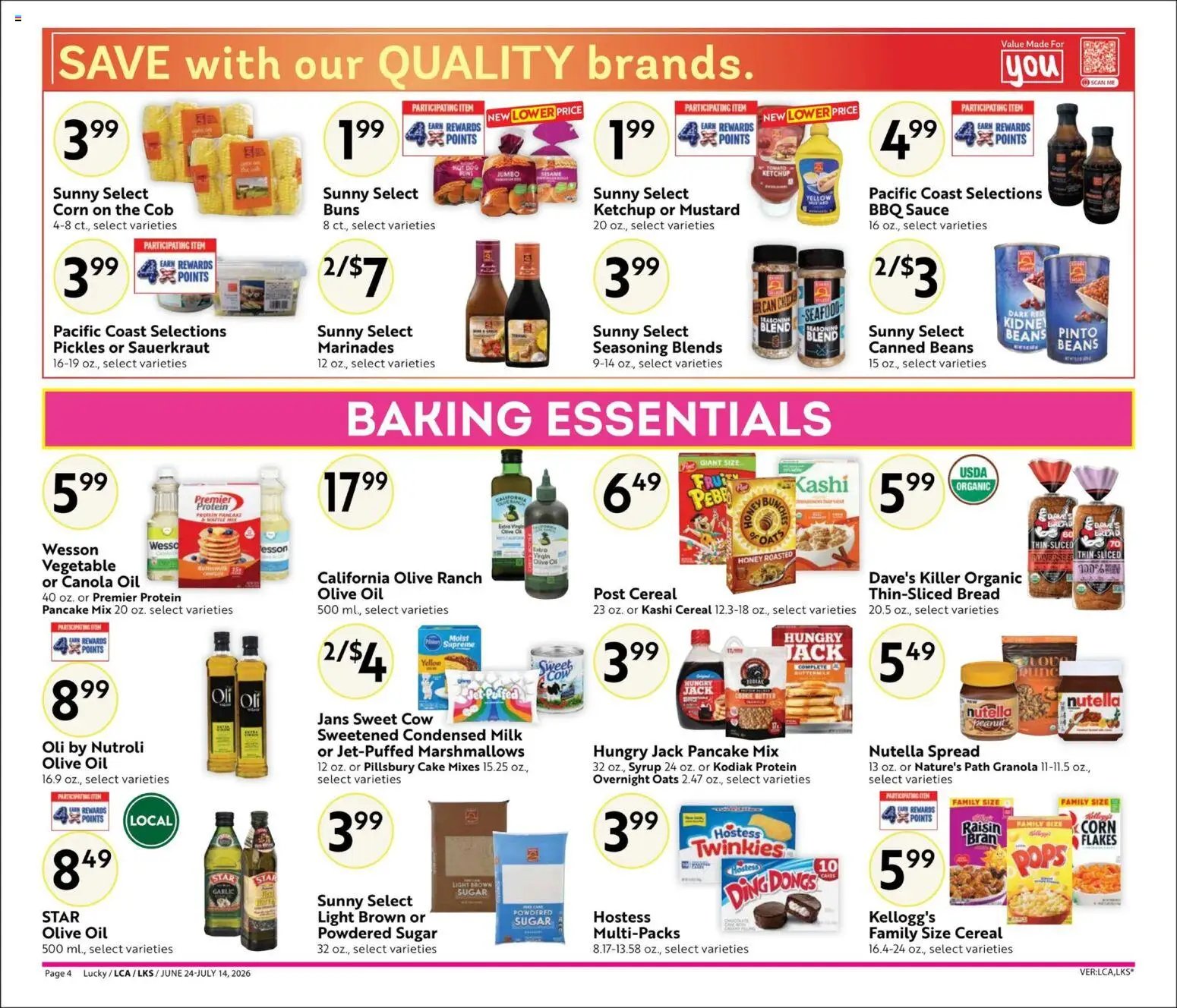 Lucky Supermarkets Big Book of Savings