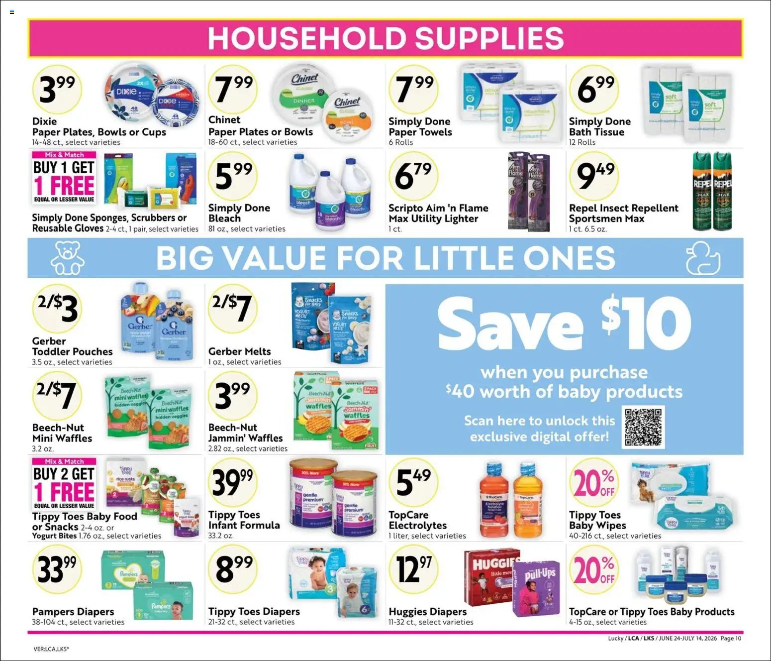 Lucky Supermarkets Big Book of Savings