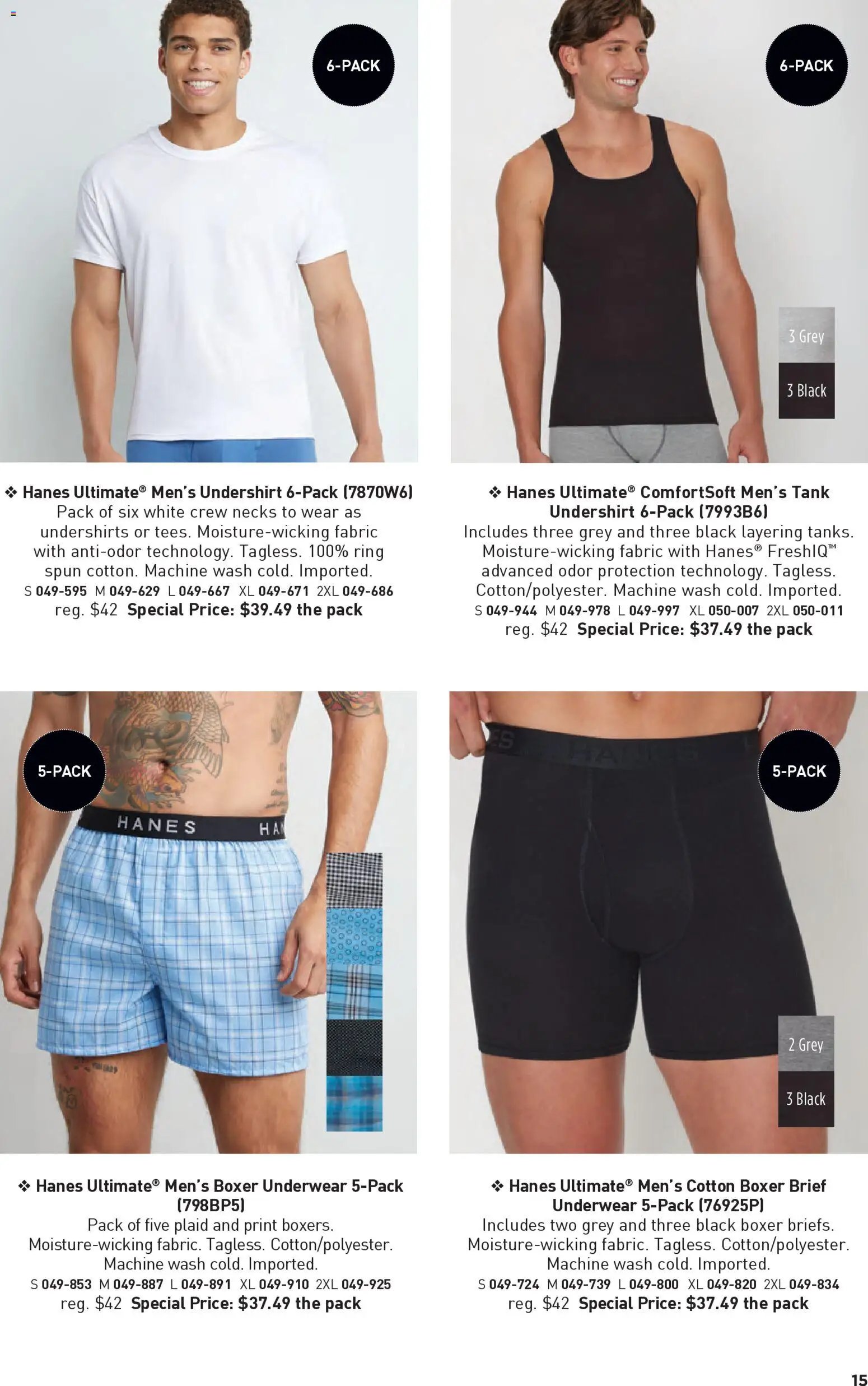 Avon Hanes Flyer