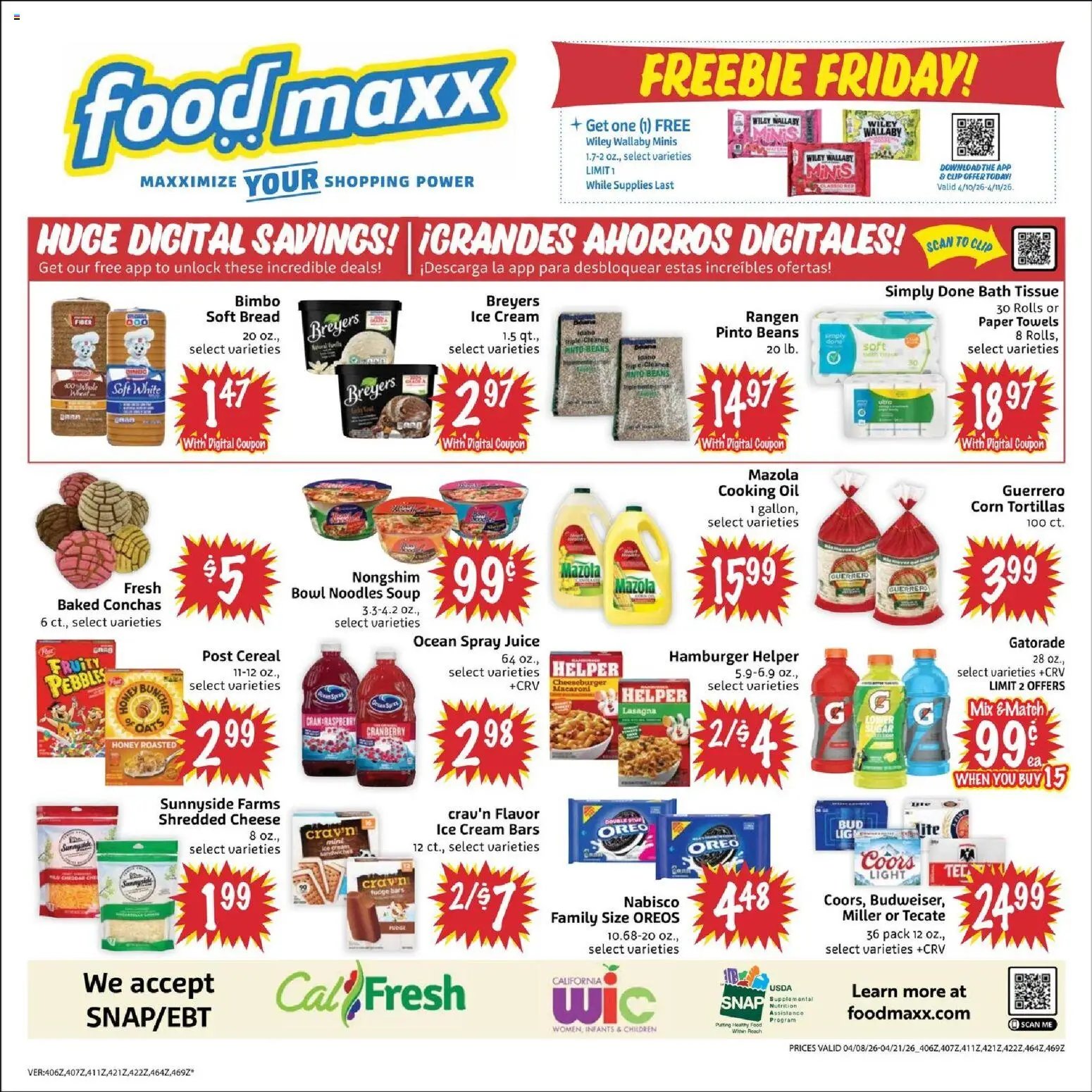 FoodMaxx Weekly Ad - CA