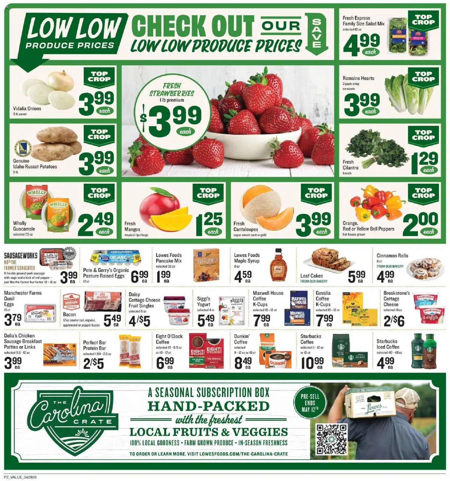 Lowes Foods Weekly Ad - NC