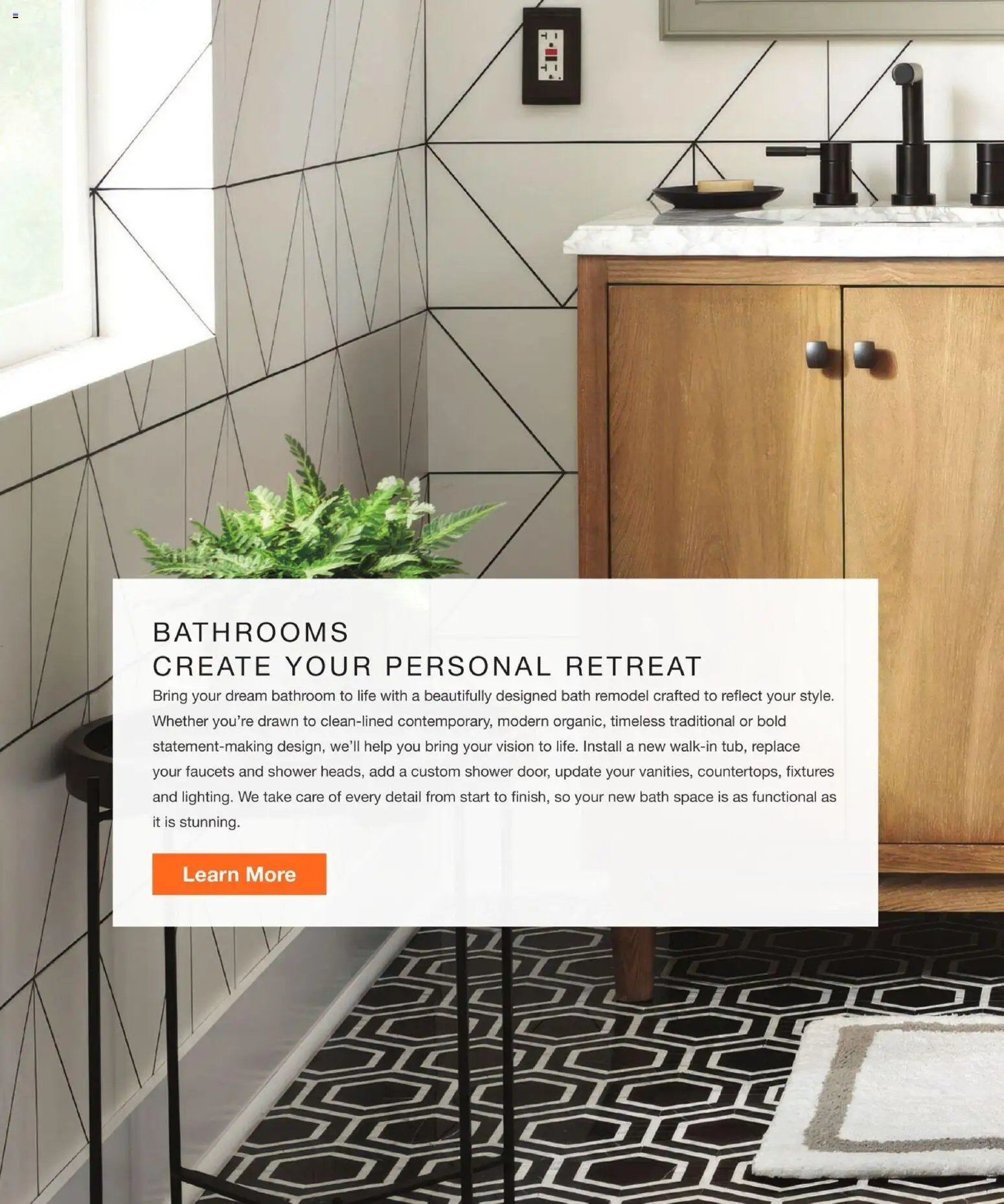 Home Depot Home Services Catalog